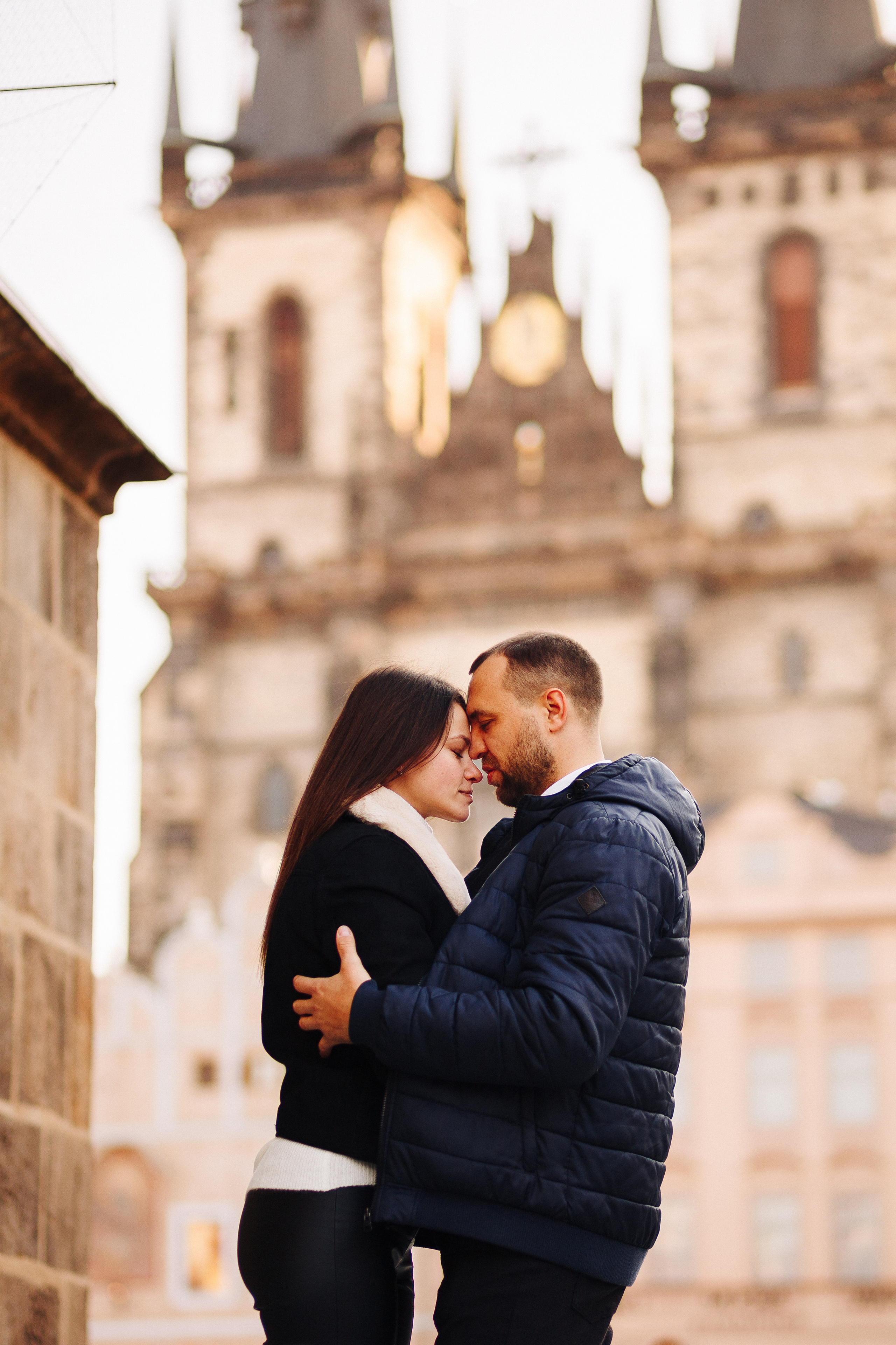 Lana & Andrew. Photographer in Prague for tourists