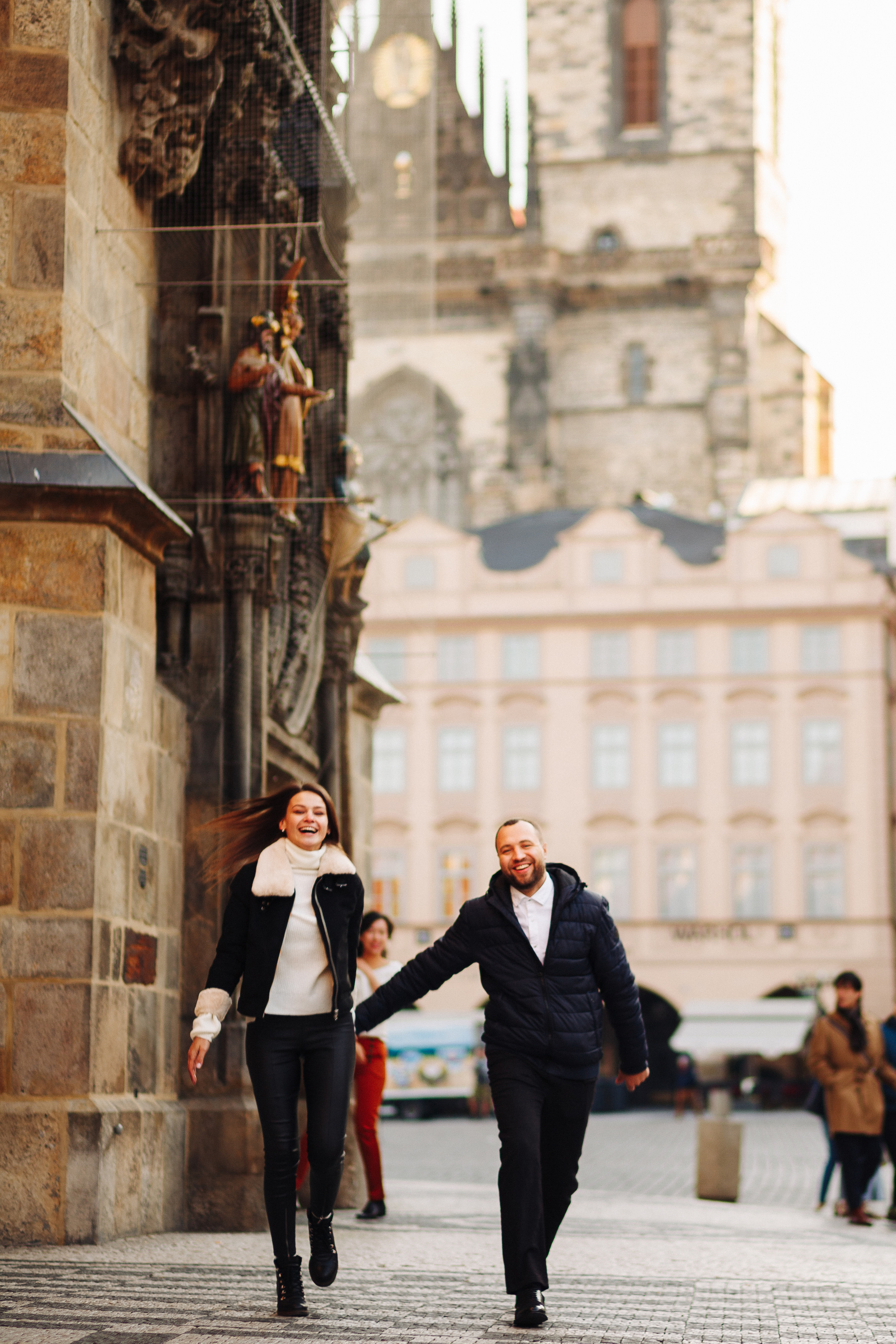 Lana & Andrew. Photographer in Prague for tourists
