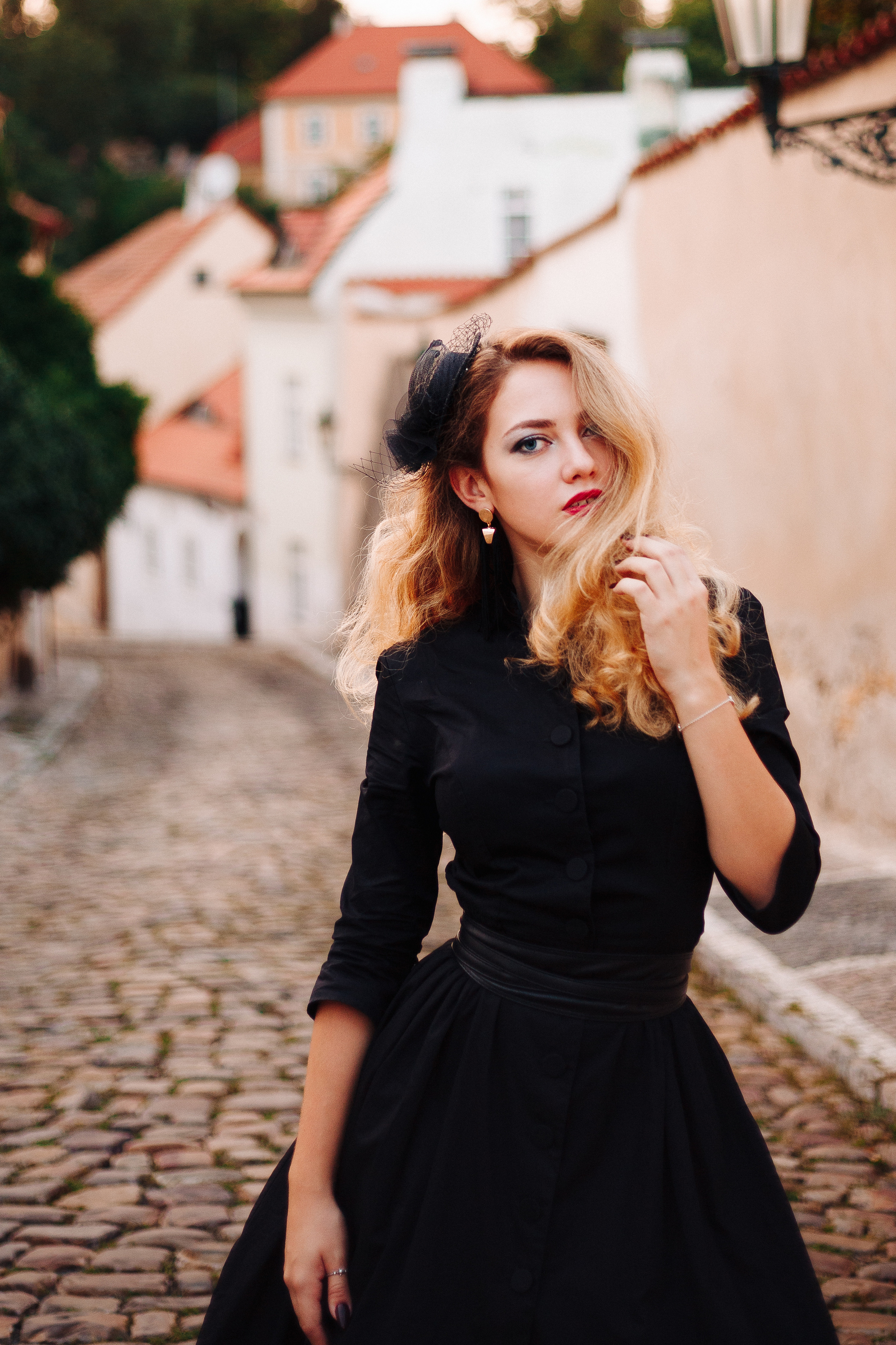 Victoria. Photographer in Prague for tourists