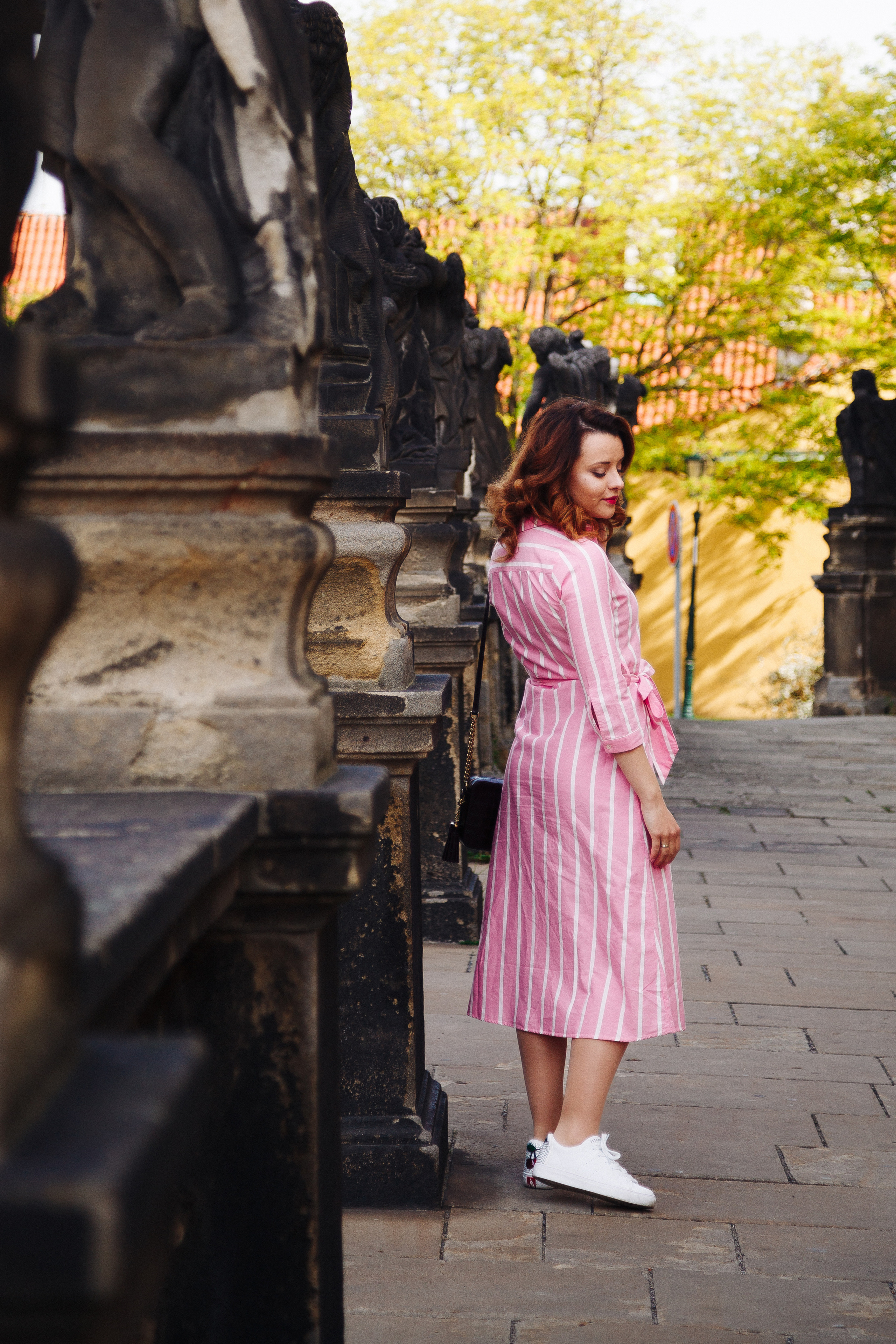 Olga. Photographer in Prague for tourists