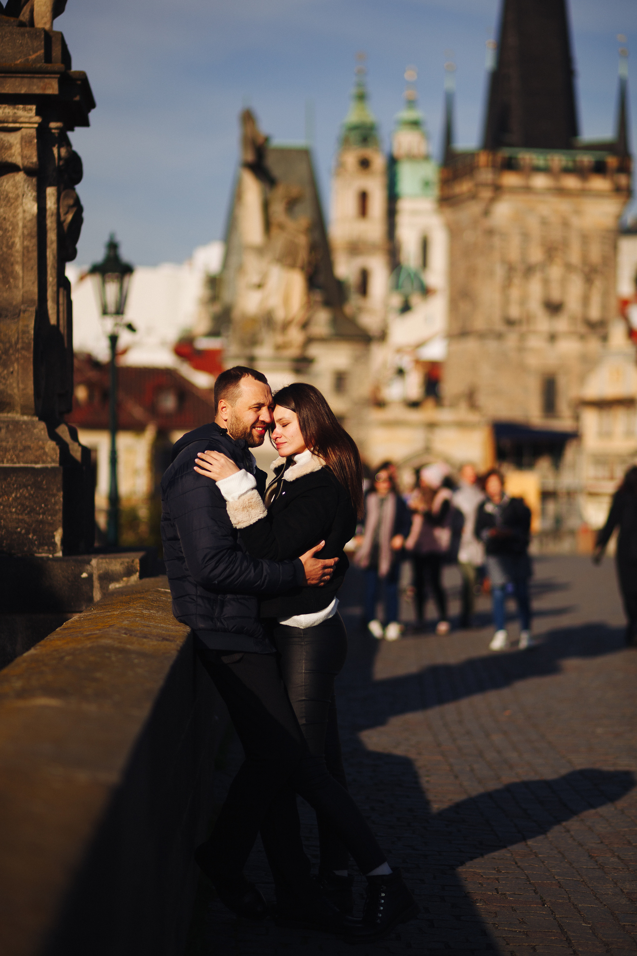Lana & Andrew. Photographer in Prague for tourists
