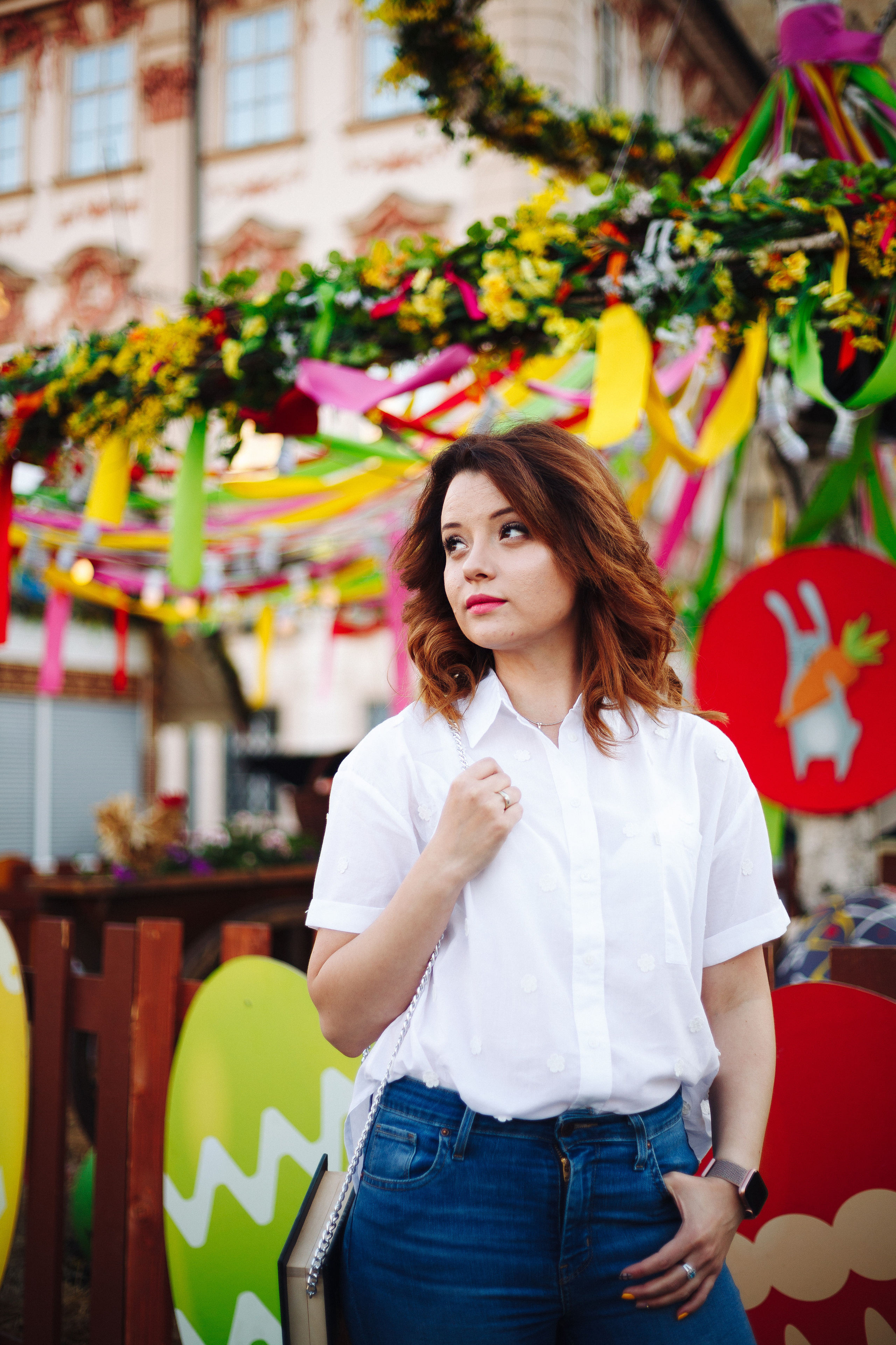 Olga. Photographer in Prague for tourists