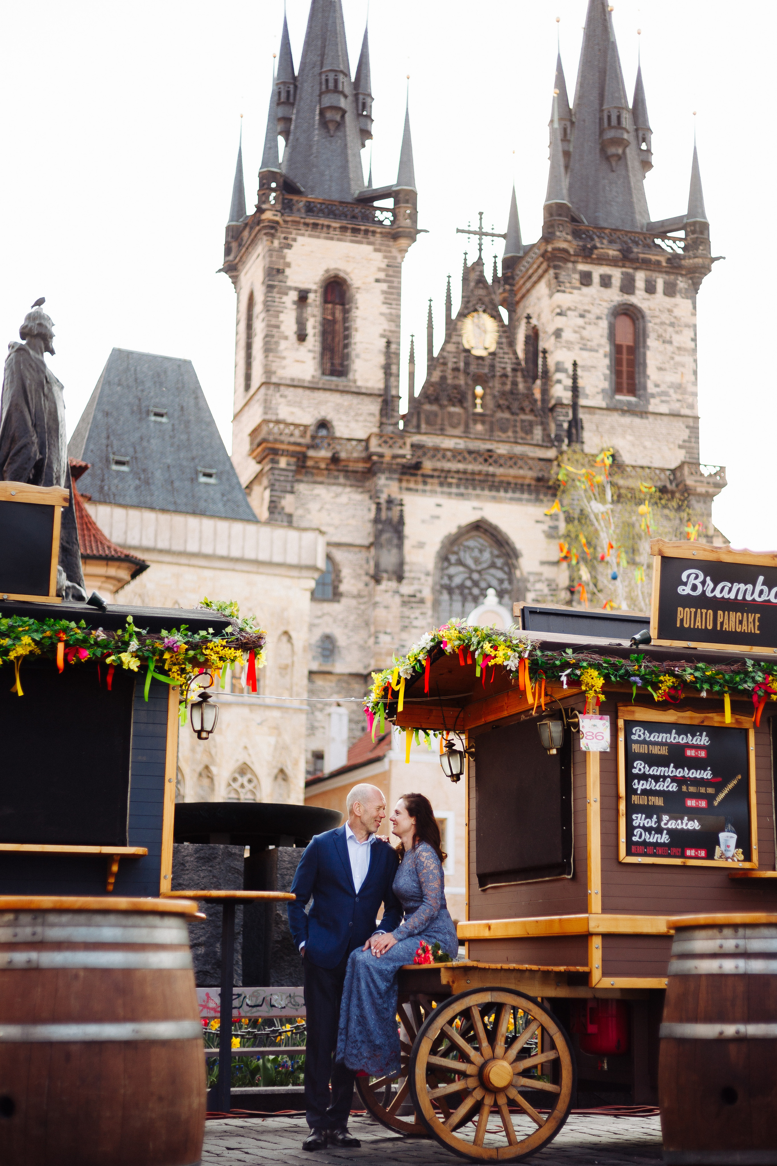 Julie & Sergio. Photographer in Prague for tourists