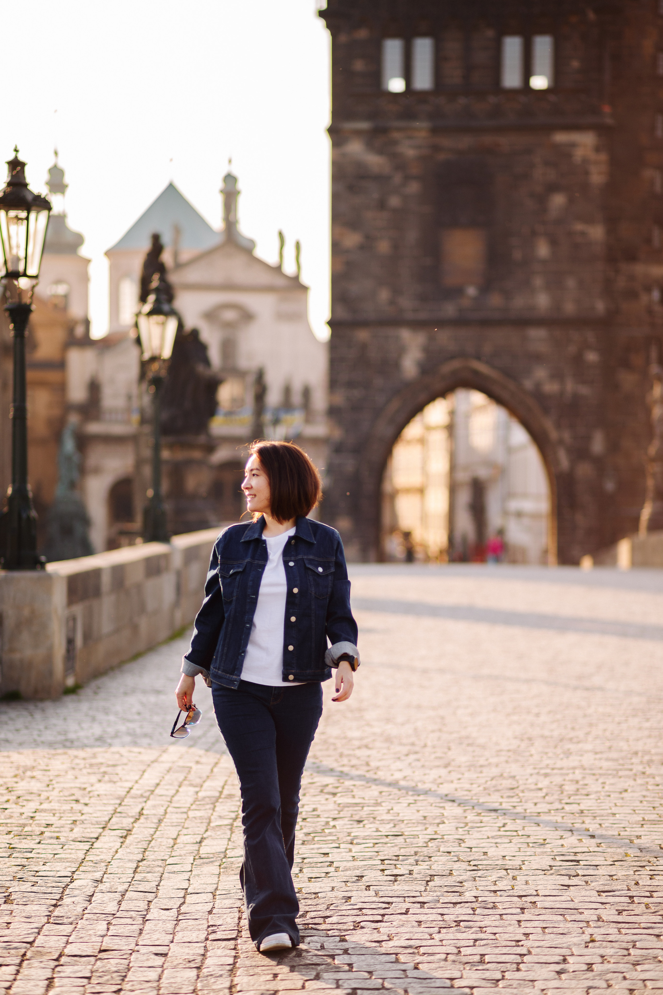 Gulmiras photoshoot. Photographer in Prague for tourists