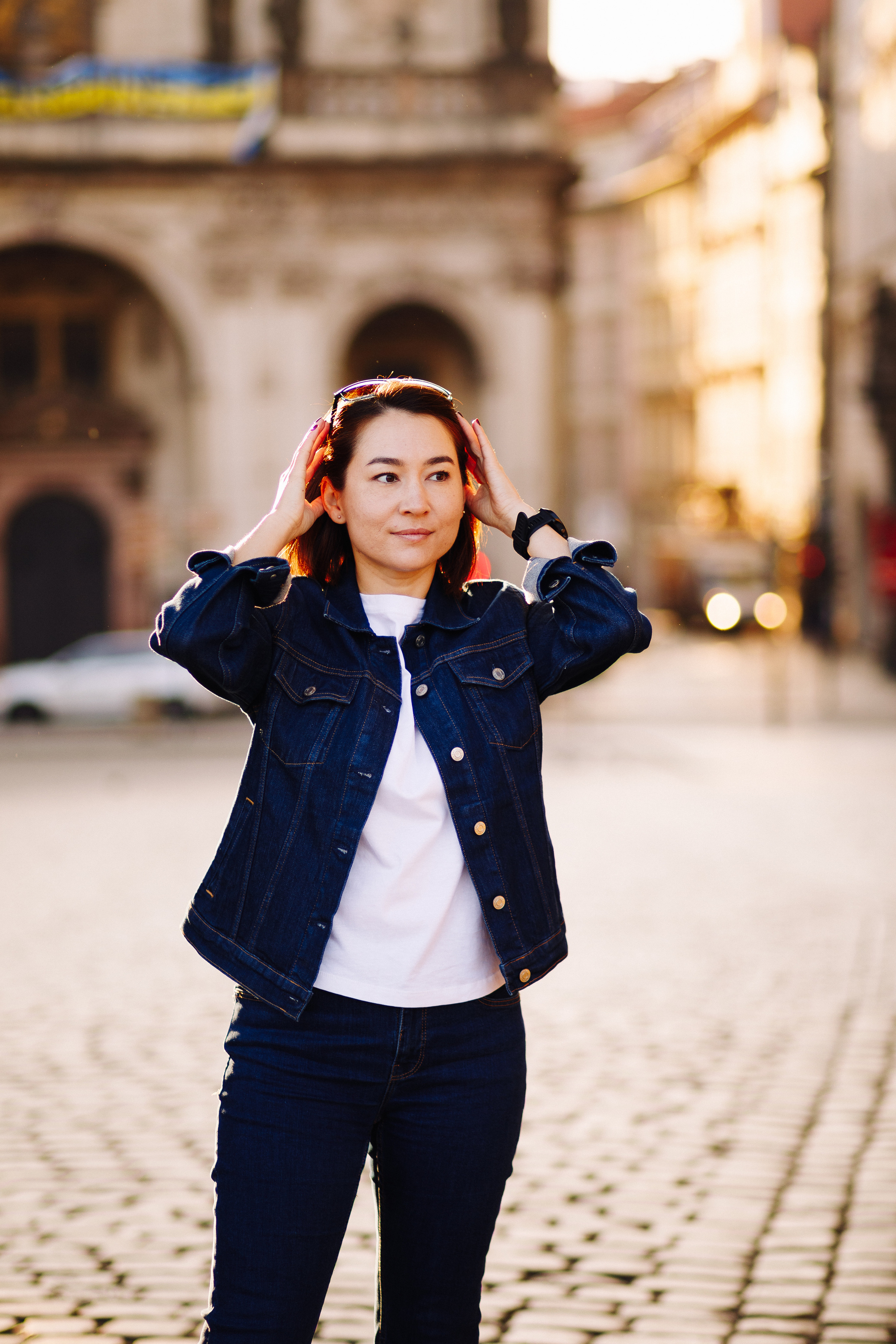 Gulmiras photoshoot. Photographer in Prague for tourists