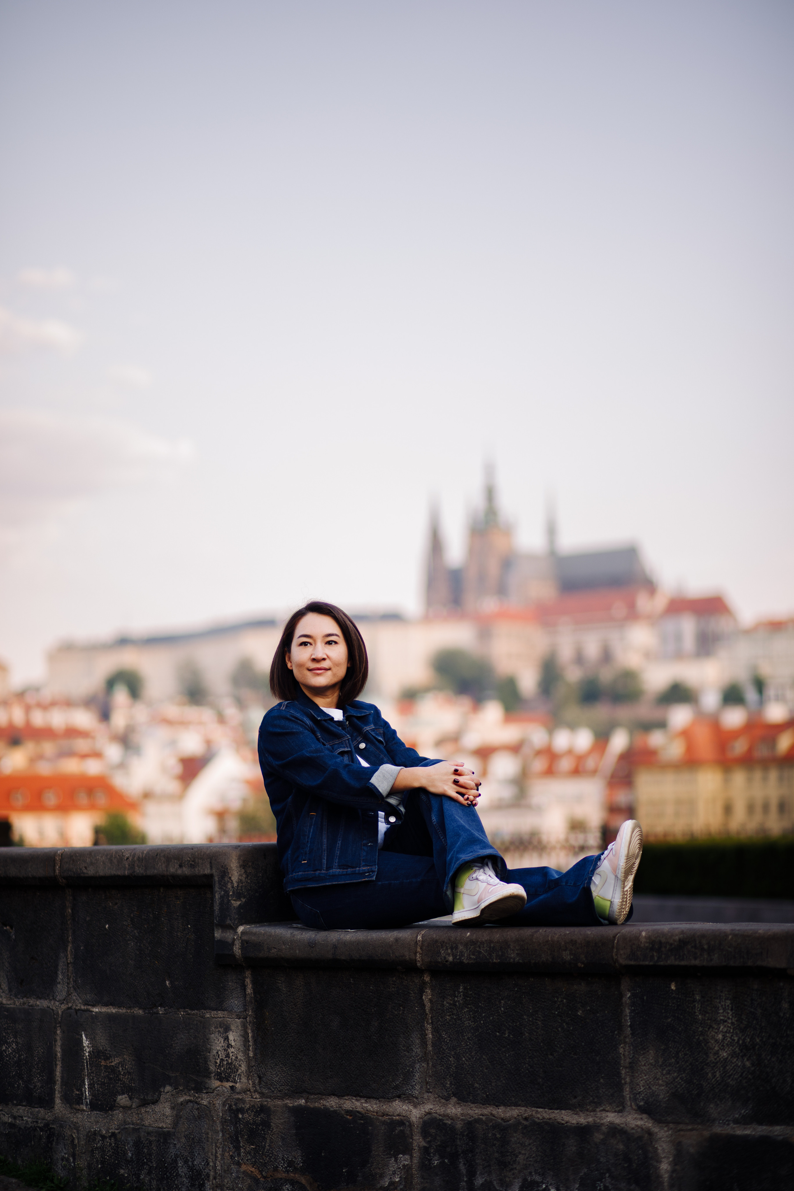 Gulmiras photoshoot. Photographer in Prague for tourists