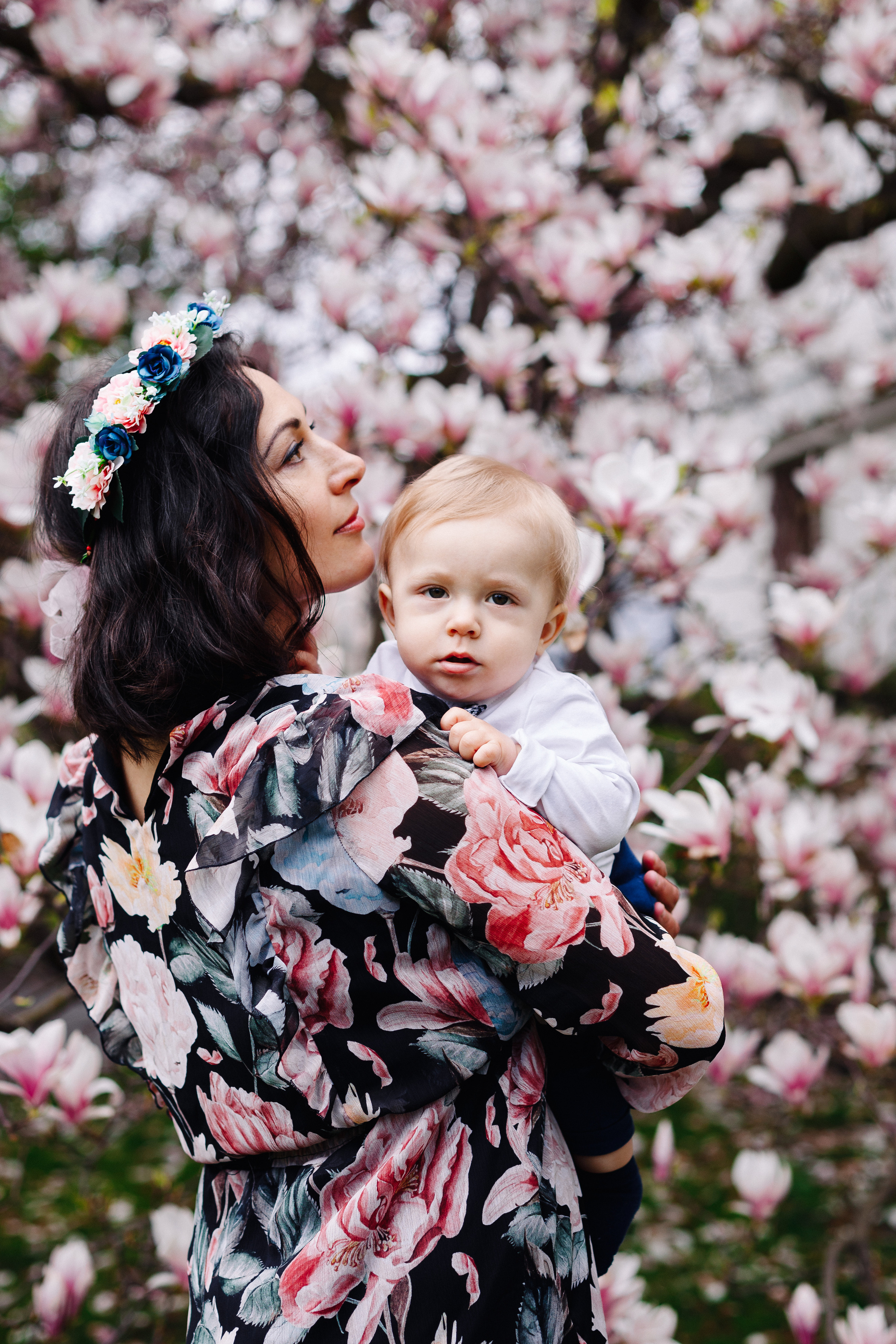 Maria & kids. Photographer in Prague for tourists
