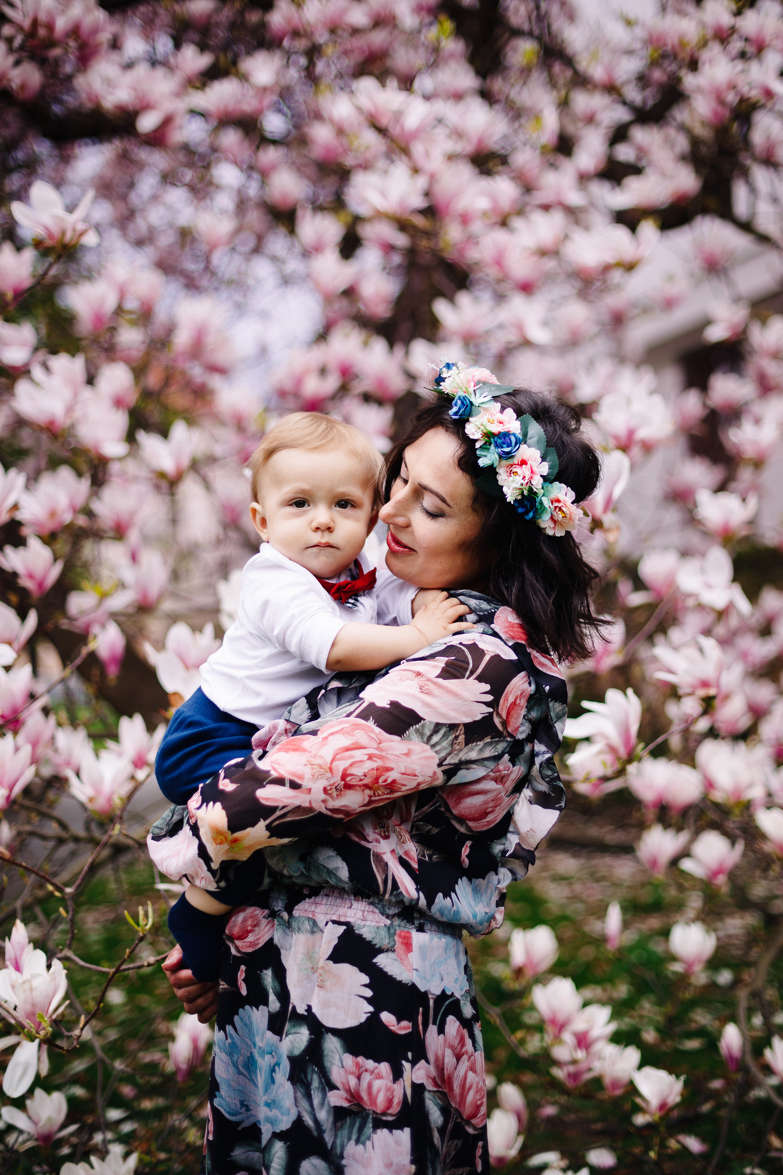 Maria & kids. Photographer in Prague for tourists