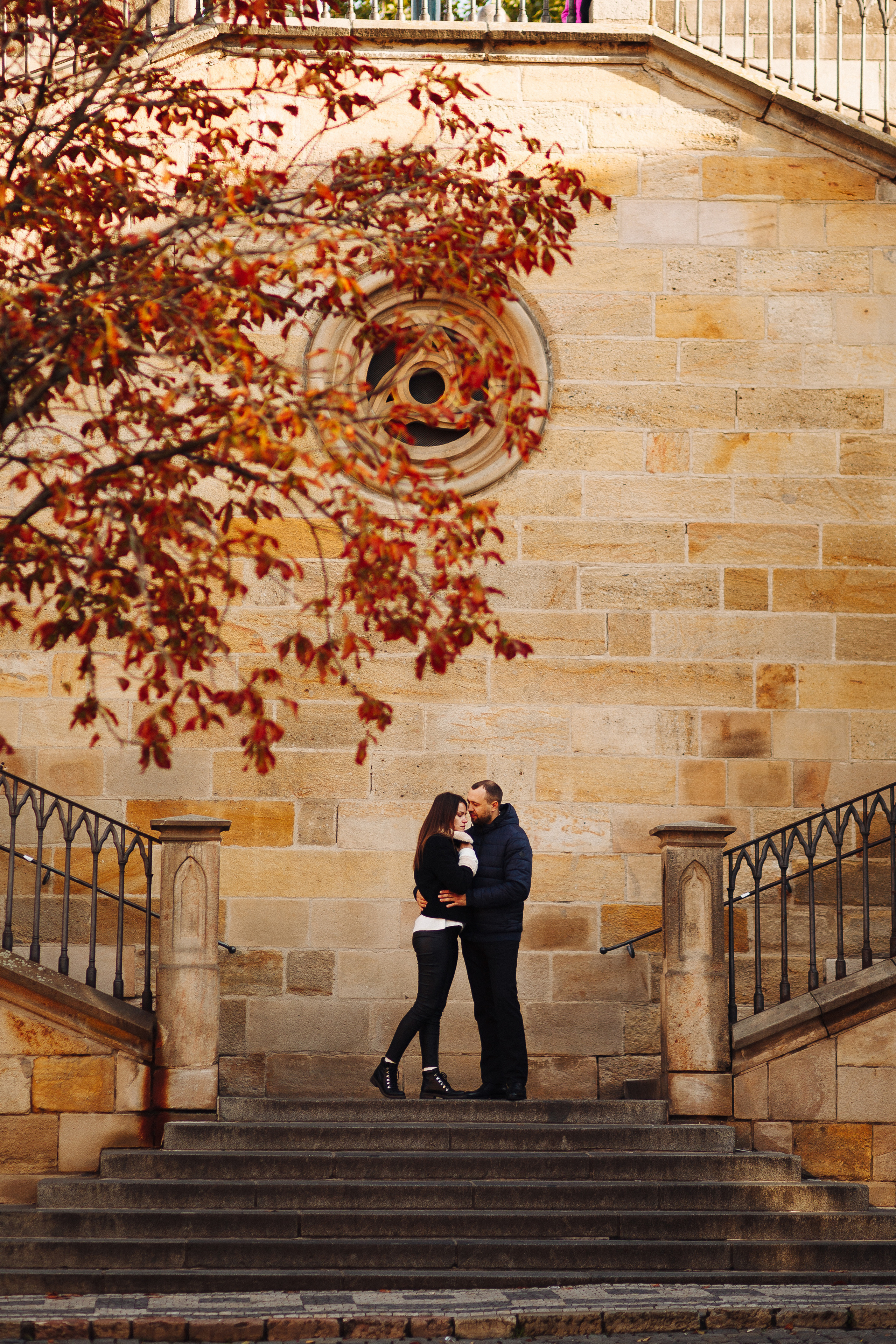Lana & Andrew. Photographer in Prague for tourists