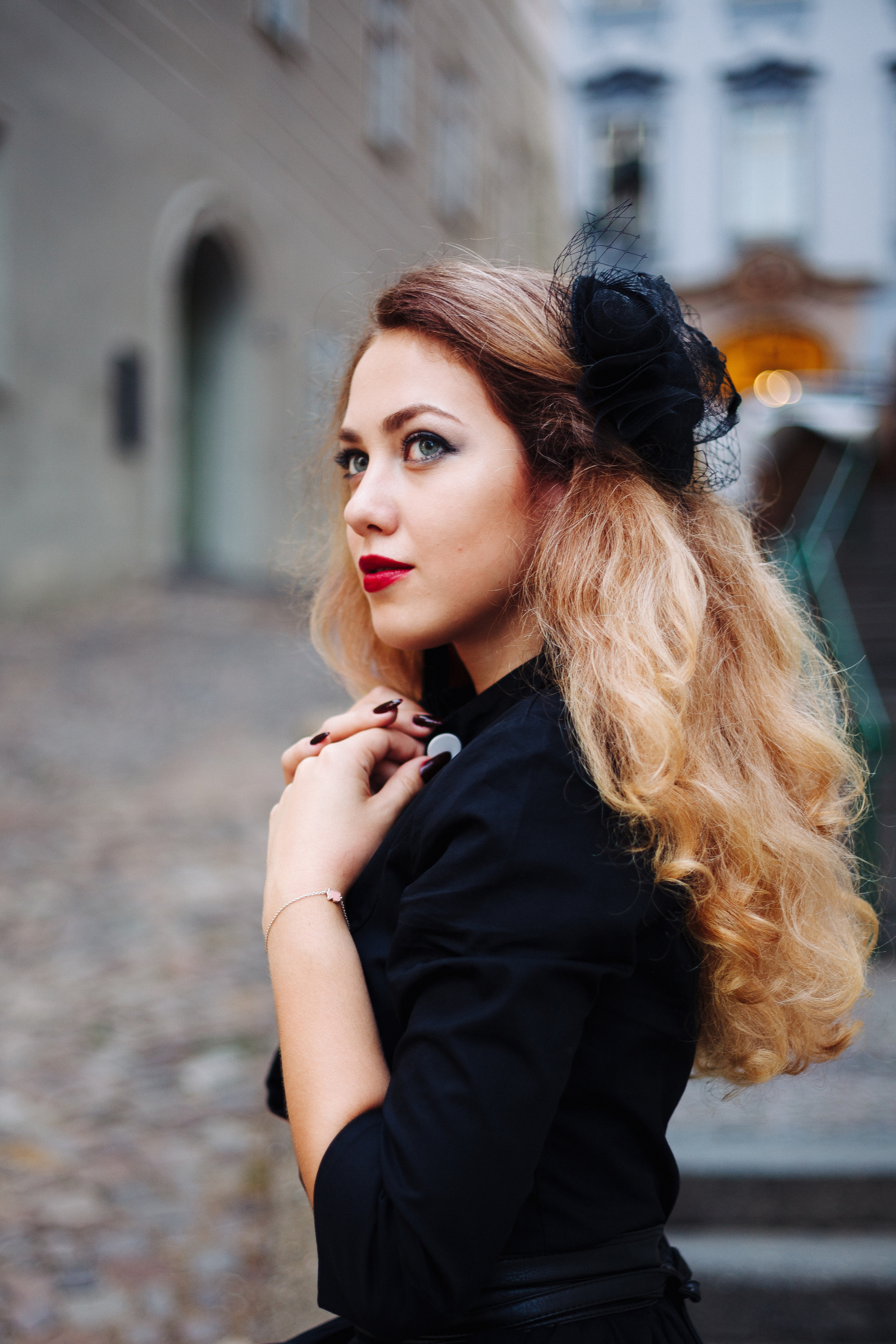 Victoria. Photographer in Prague for tourists