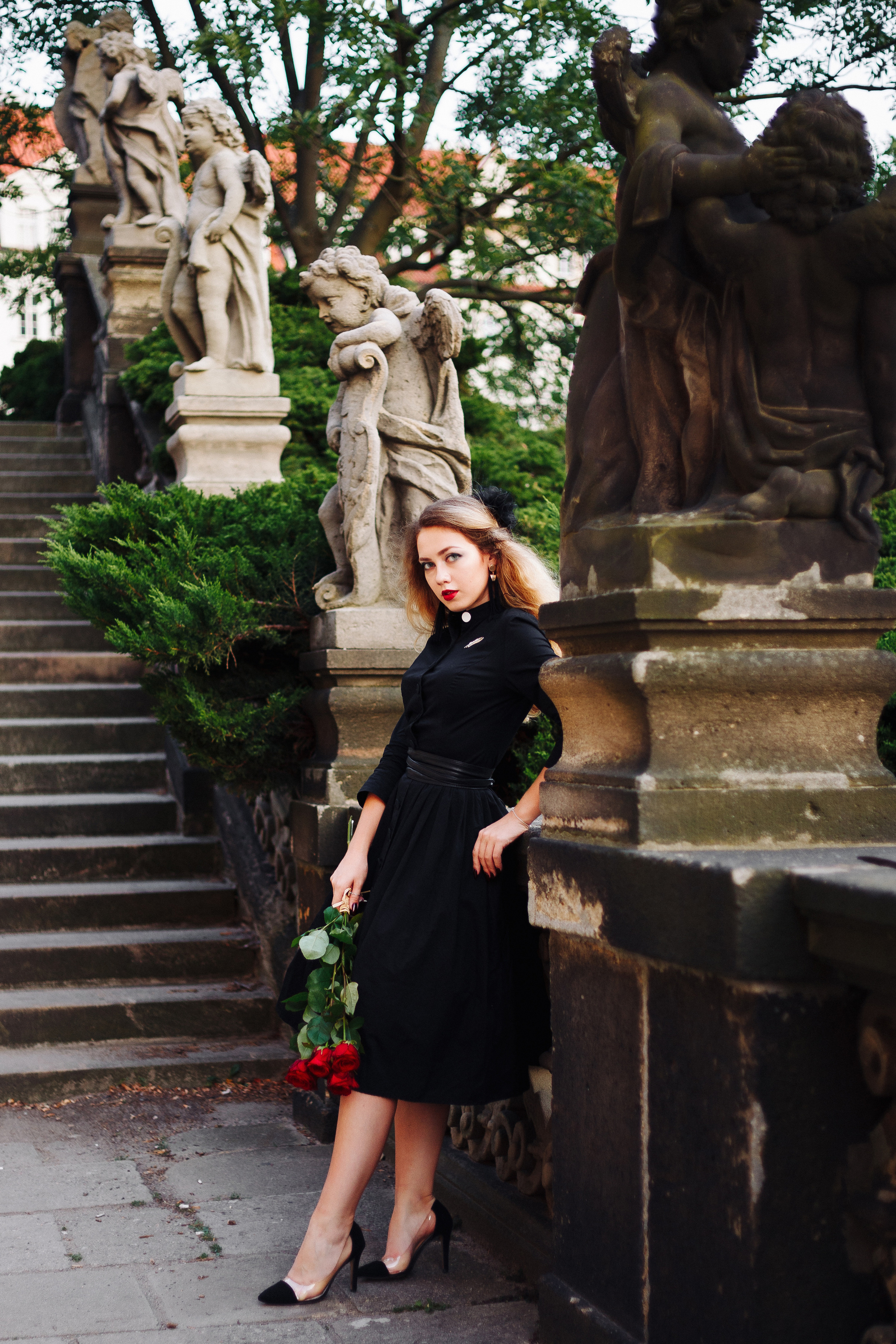 Victoria. Photographer in Prague for tourists