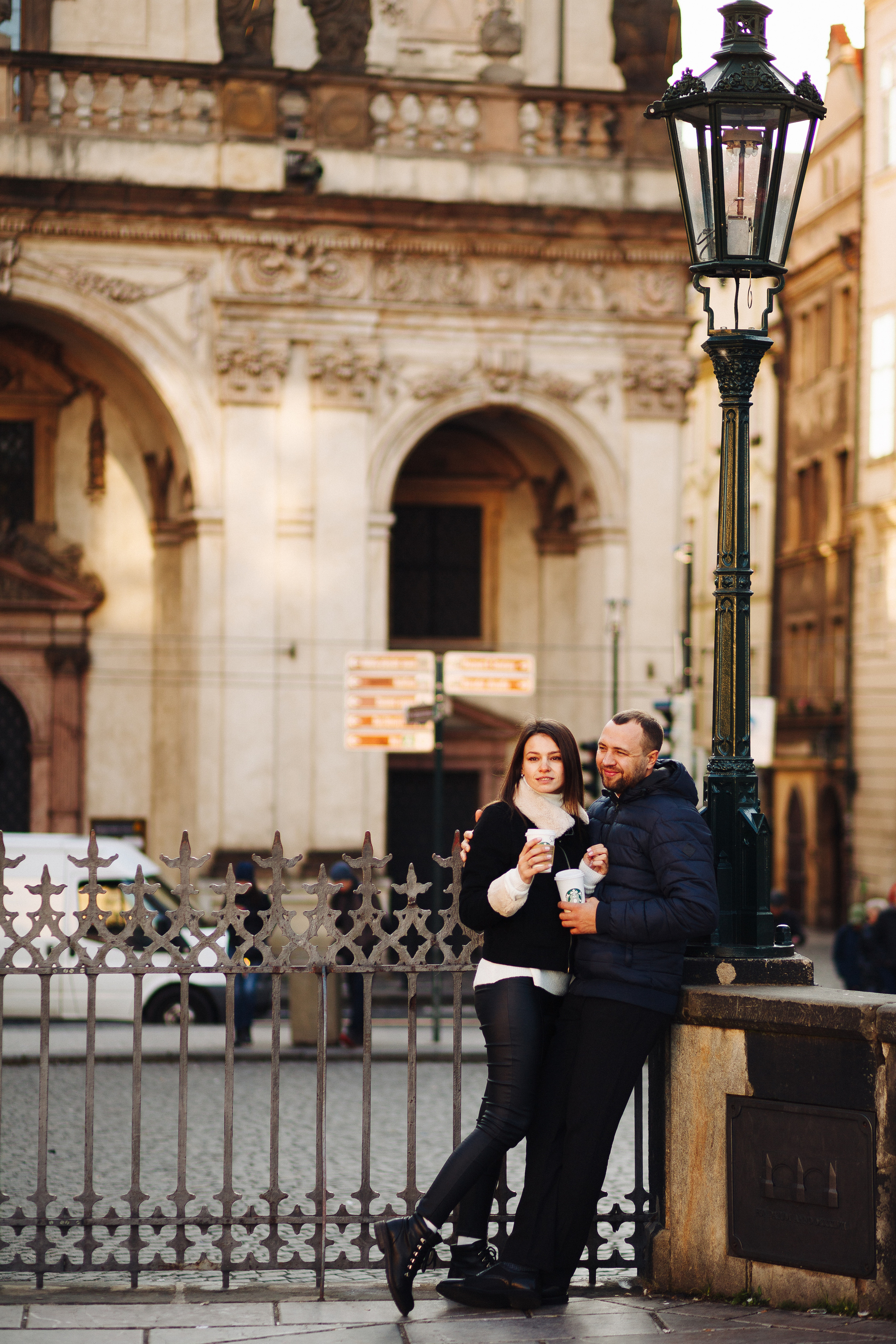 Lana & Andrew. Photographer in Prague for tourists