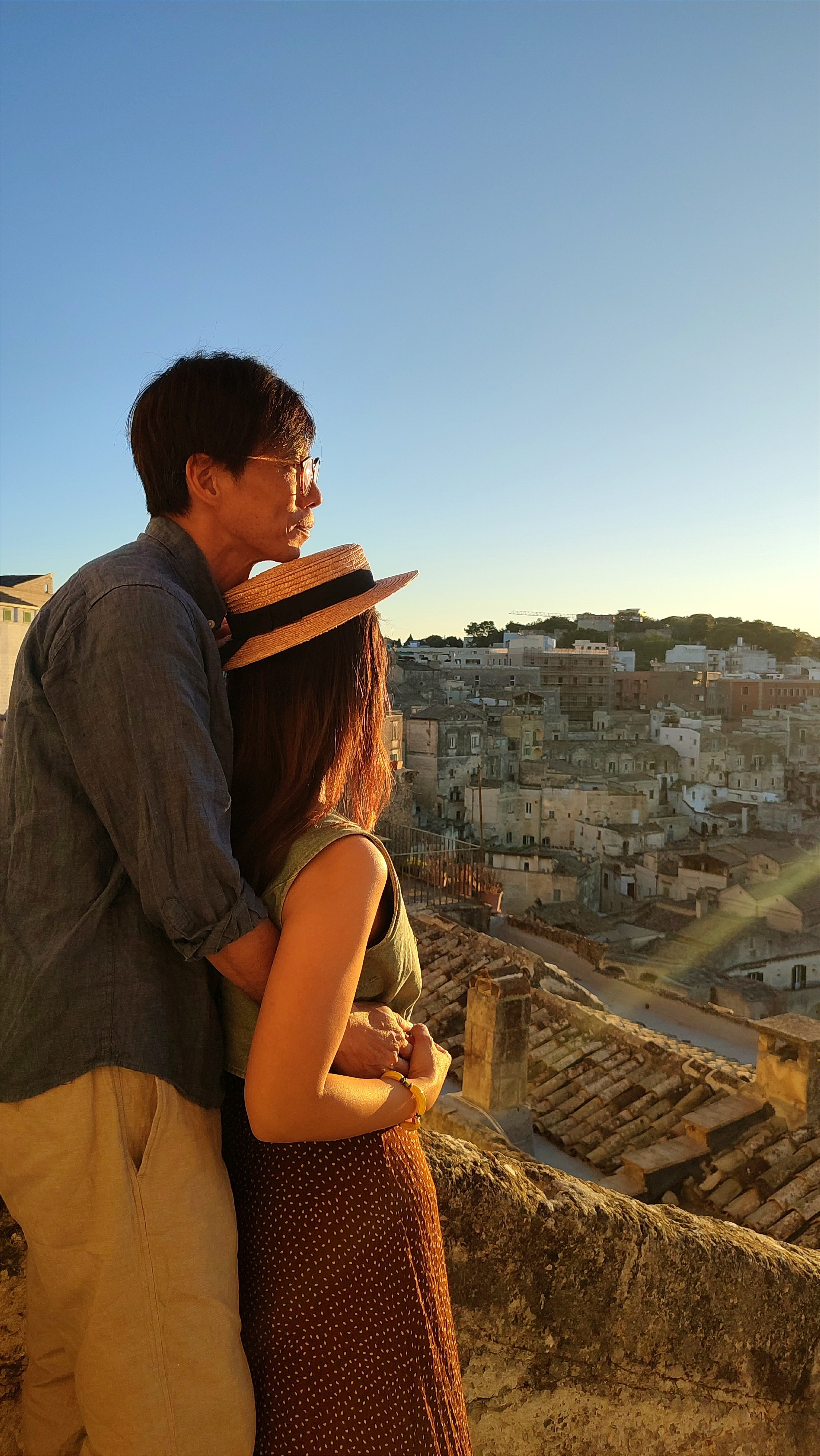 Romantic walk in Matera