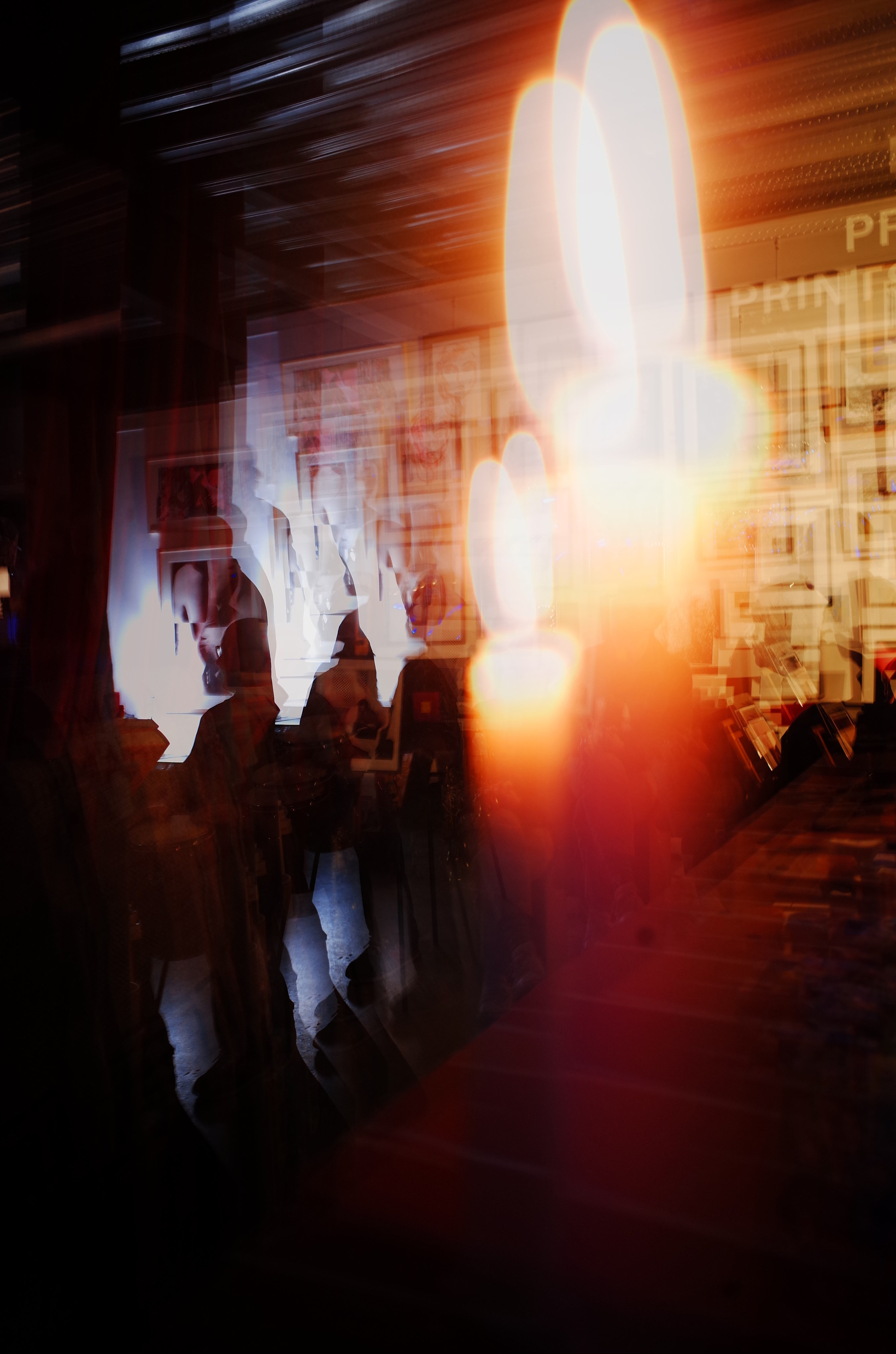 Catching music in the light. Victoria Dini. Art photography in London / Folkestone, UK