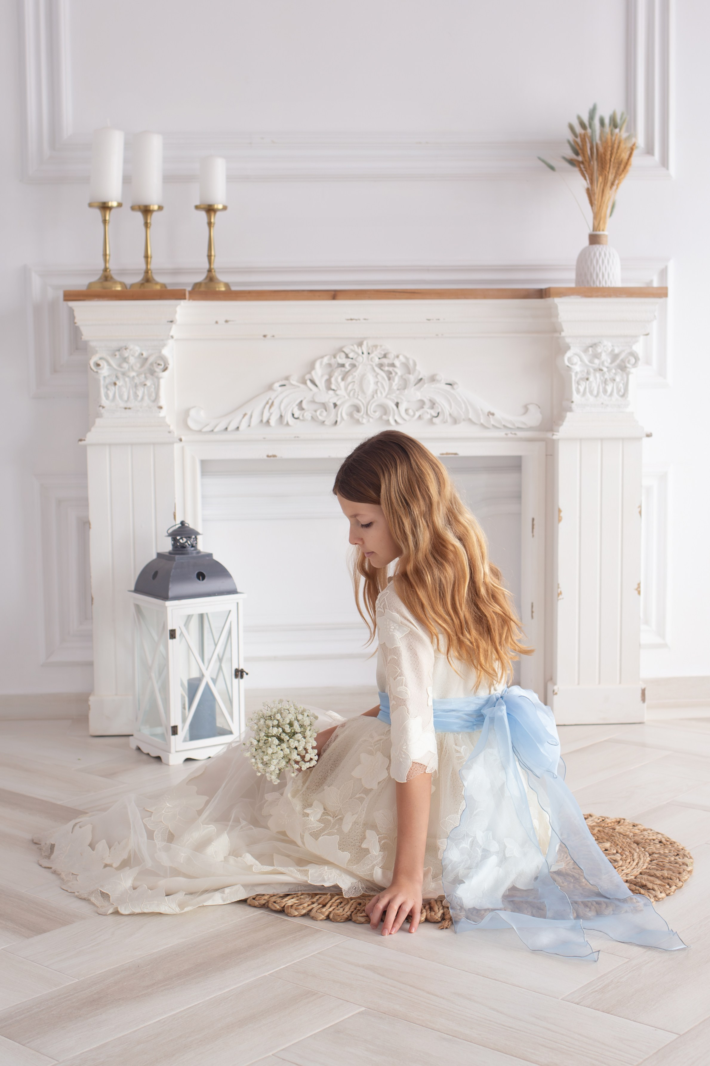 Comunión en el estudio. Профессиональный фотограф в Испании