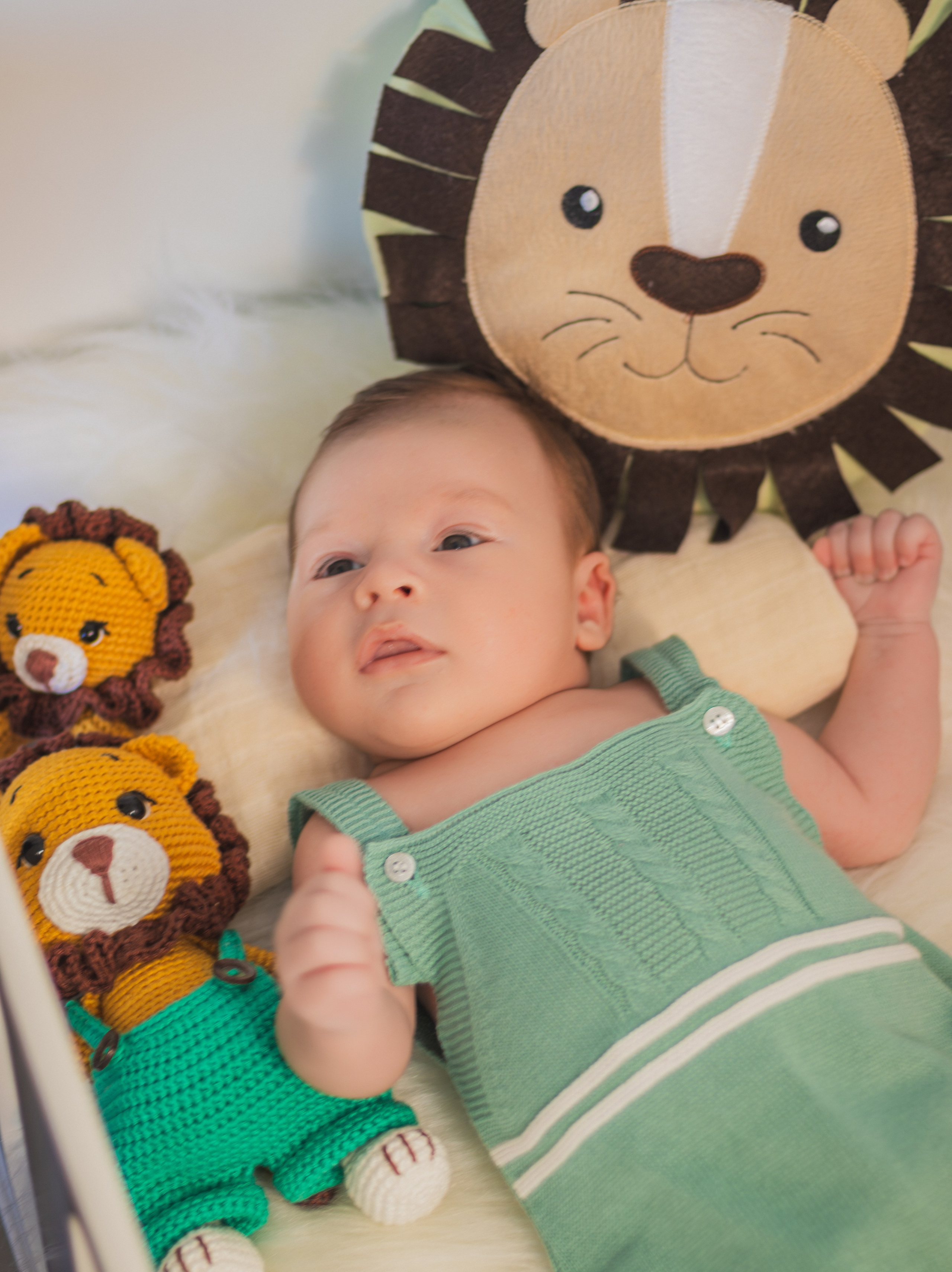Acompanhamento do Bebê. Fotografia Mensal Infantil. Oukla Estúdio