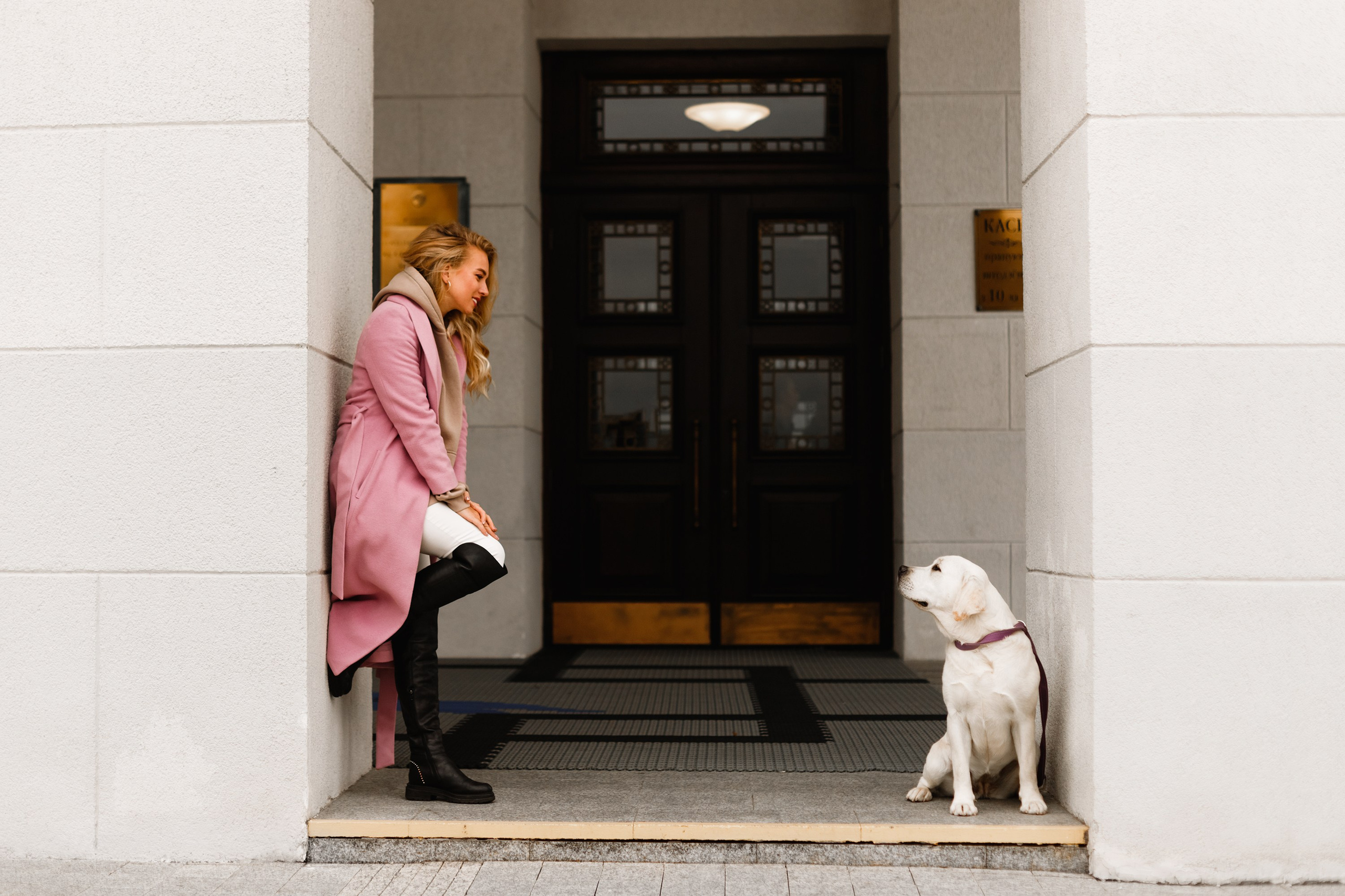 Tatiana & Tessa. Kaja | fotograf we Wrocławiu | ludzie i psy