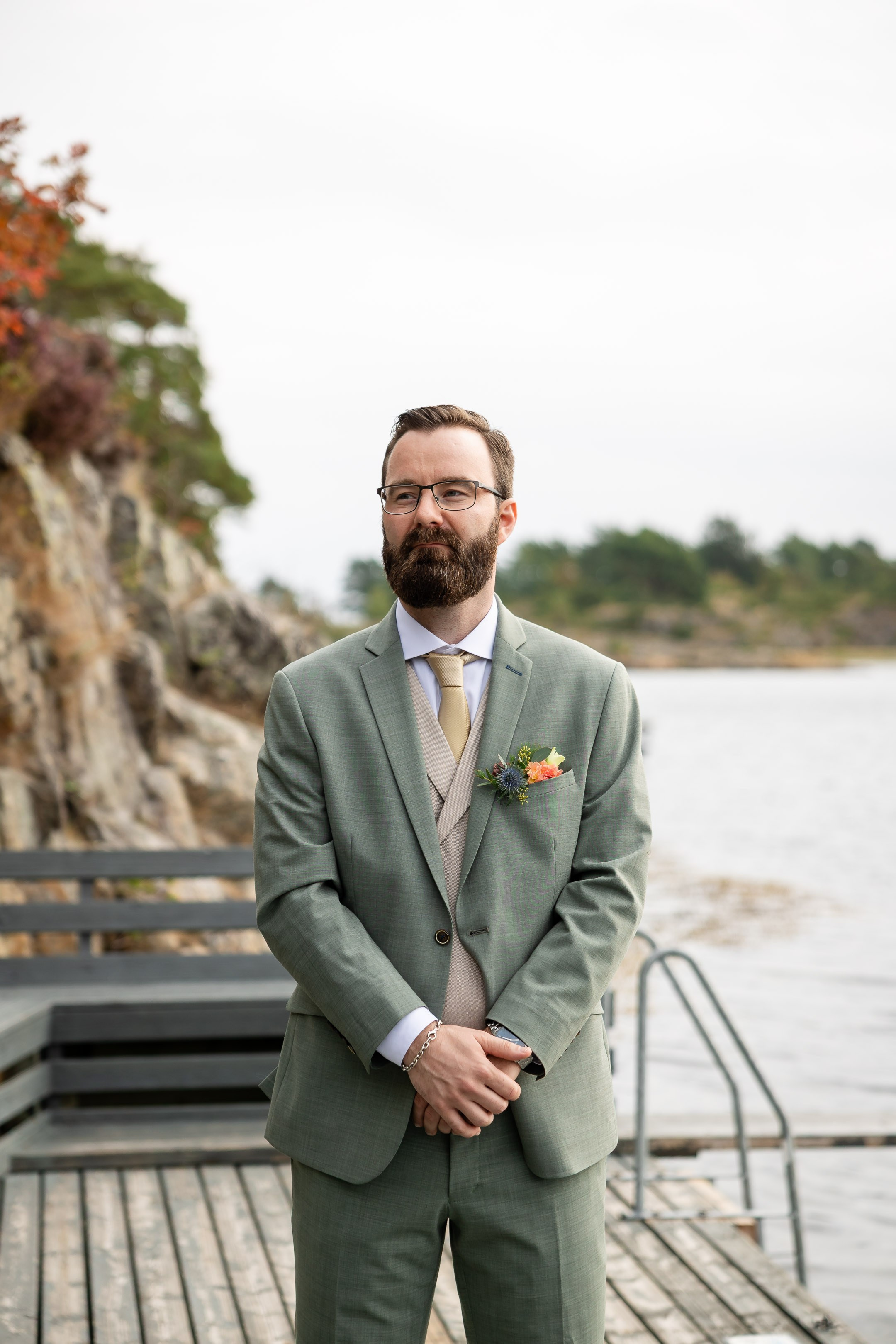 Bryllupsfotografering på Tromøya i Arendal. Bryllupsfotograf i Oslo og Rogaland — Meisal Media