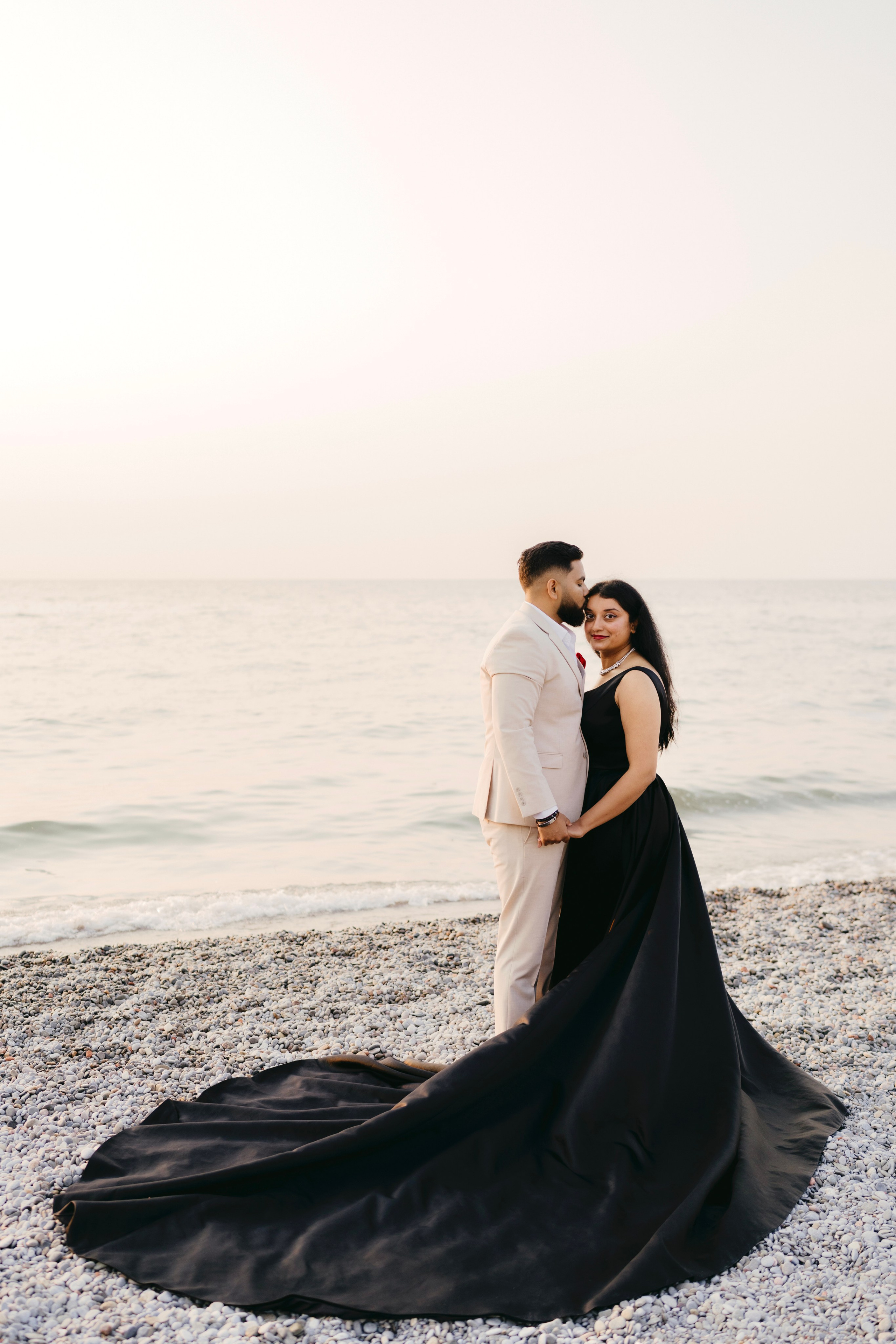 Couple Photoshoot at R.C. Harris Water Treatment Plant Toronto | Antevasi Studios