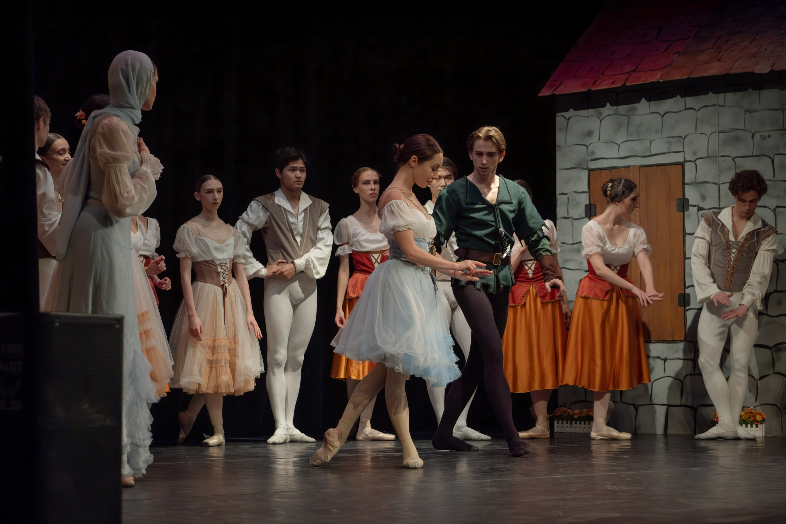 Grand Kyiv Ballet / Giselle. Reportage concert portrait photography in the San Francisco Bay Area