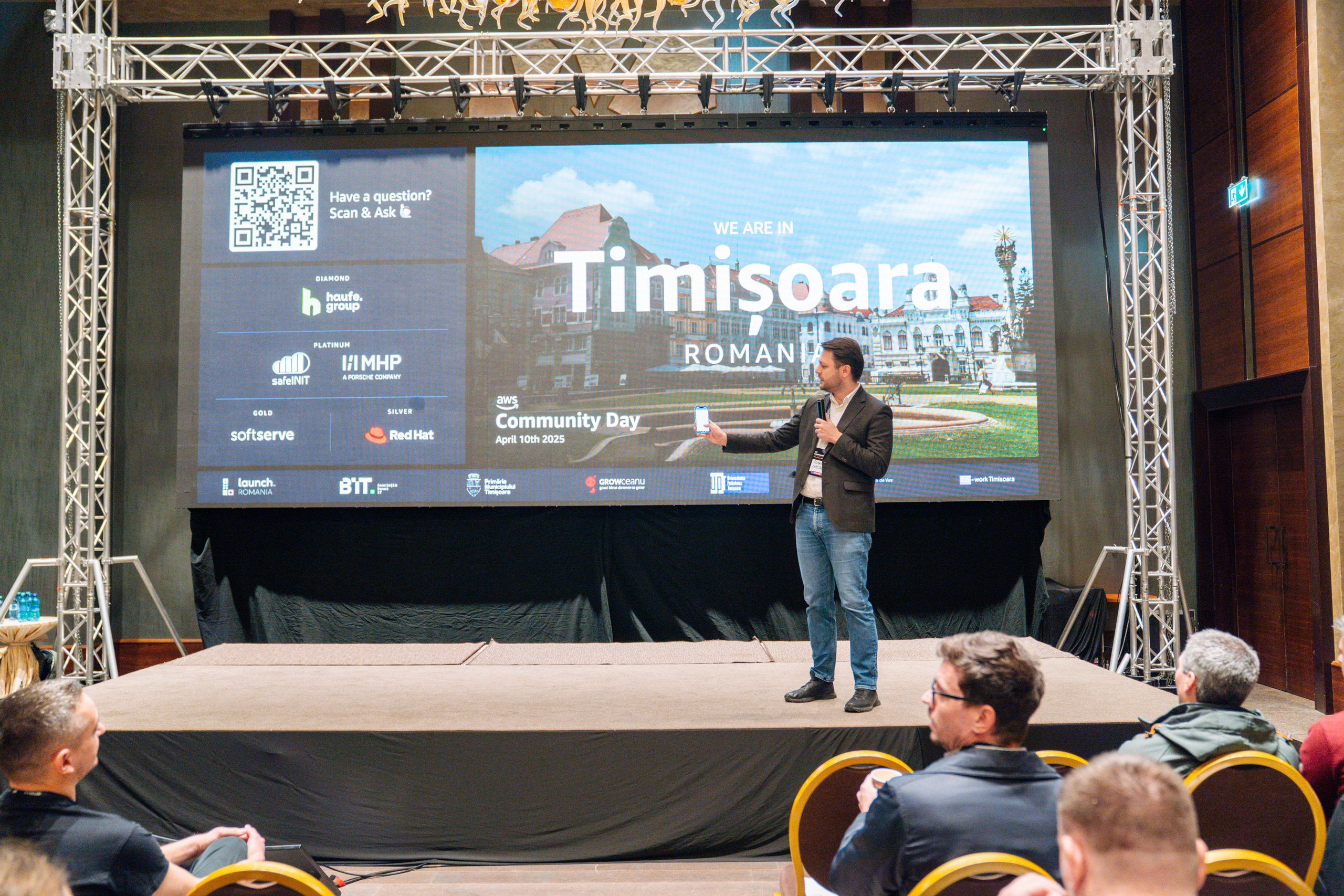 AWS Community Day 2025. Cozac Cristian Photographer