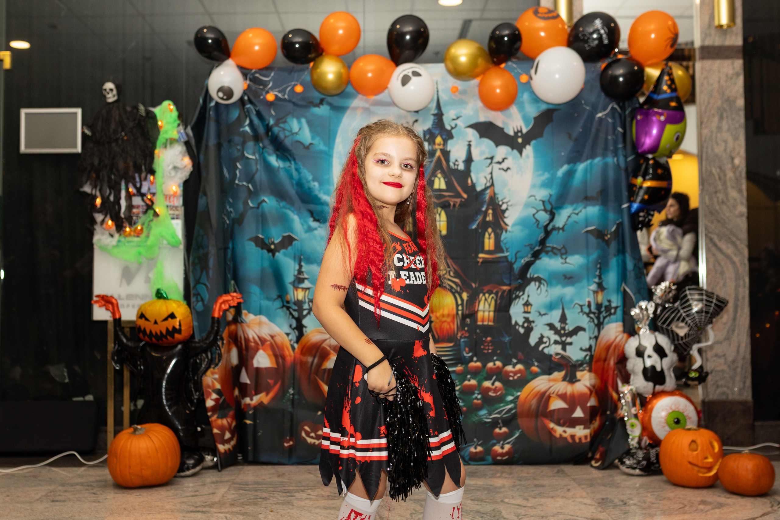 Leo dance studio Helloween 2025. Семейный и детский фотограф в Варшаве Мила Бобровская