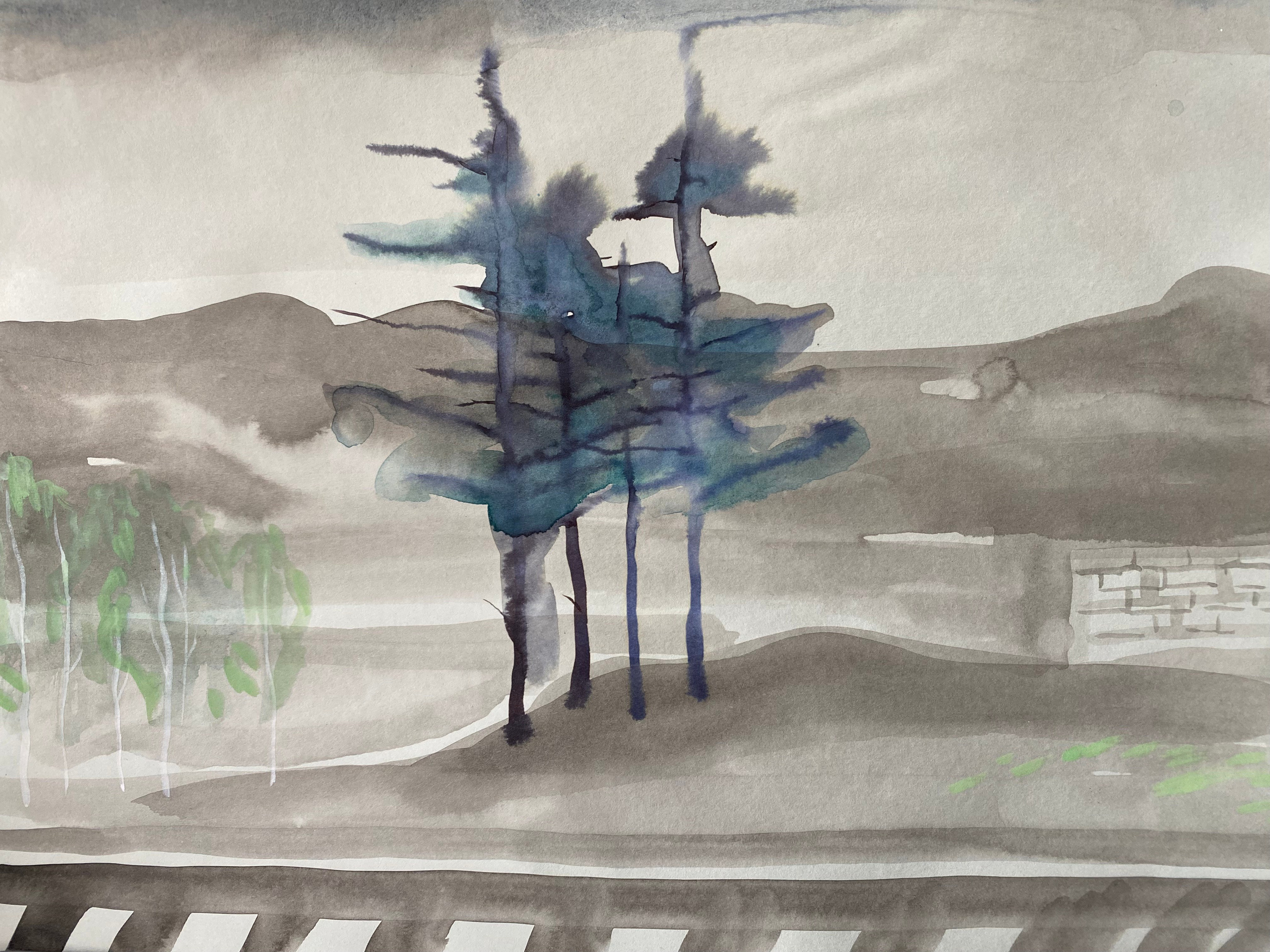 Sketches, Paris. Marina Antonova