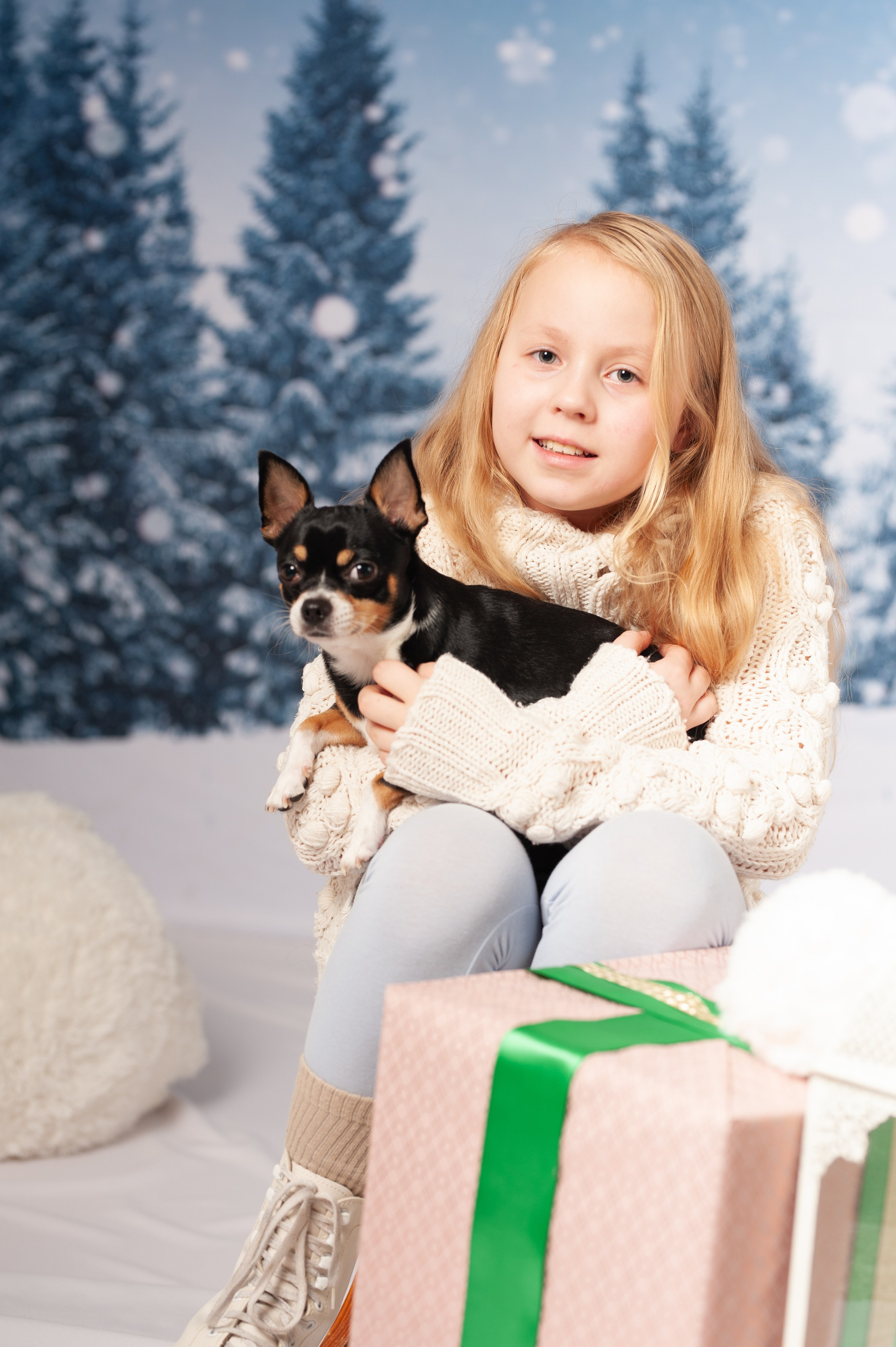 Weihnachtszeit in der Studio. Fotografin aus NRW
