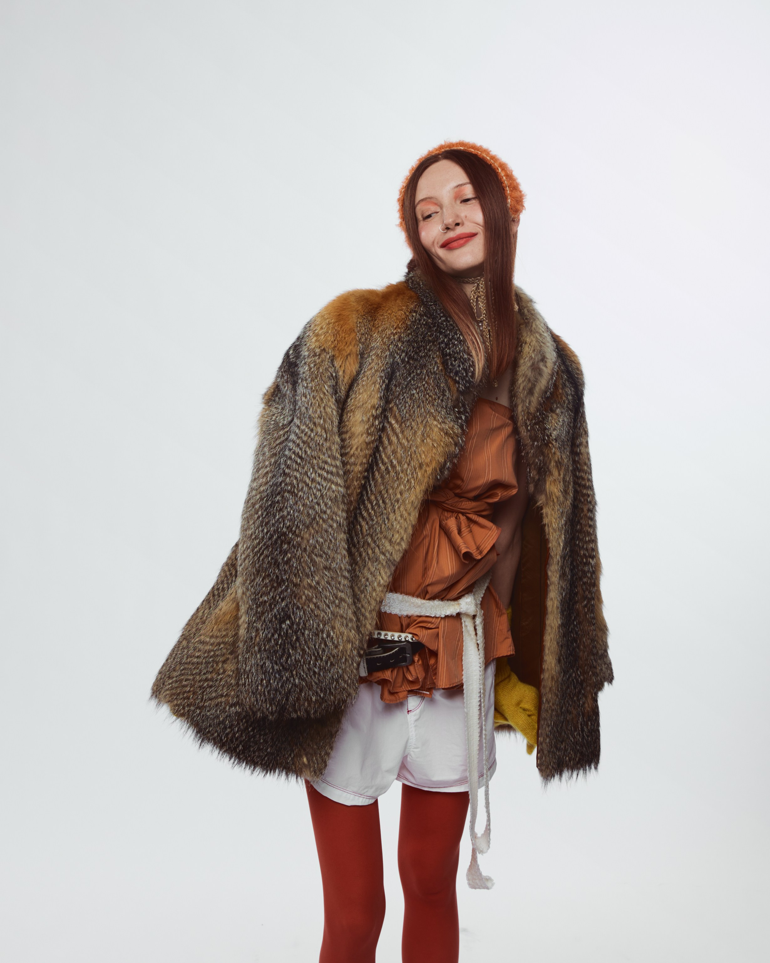 Art photoshoot for a brand of accessories. Photographer Katya Vlasova