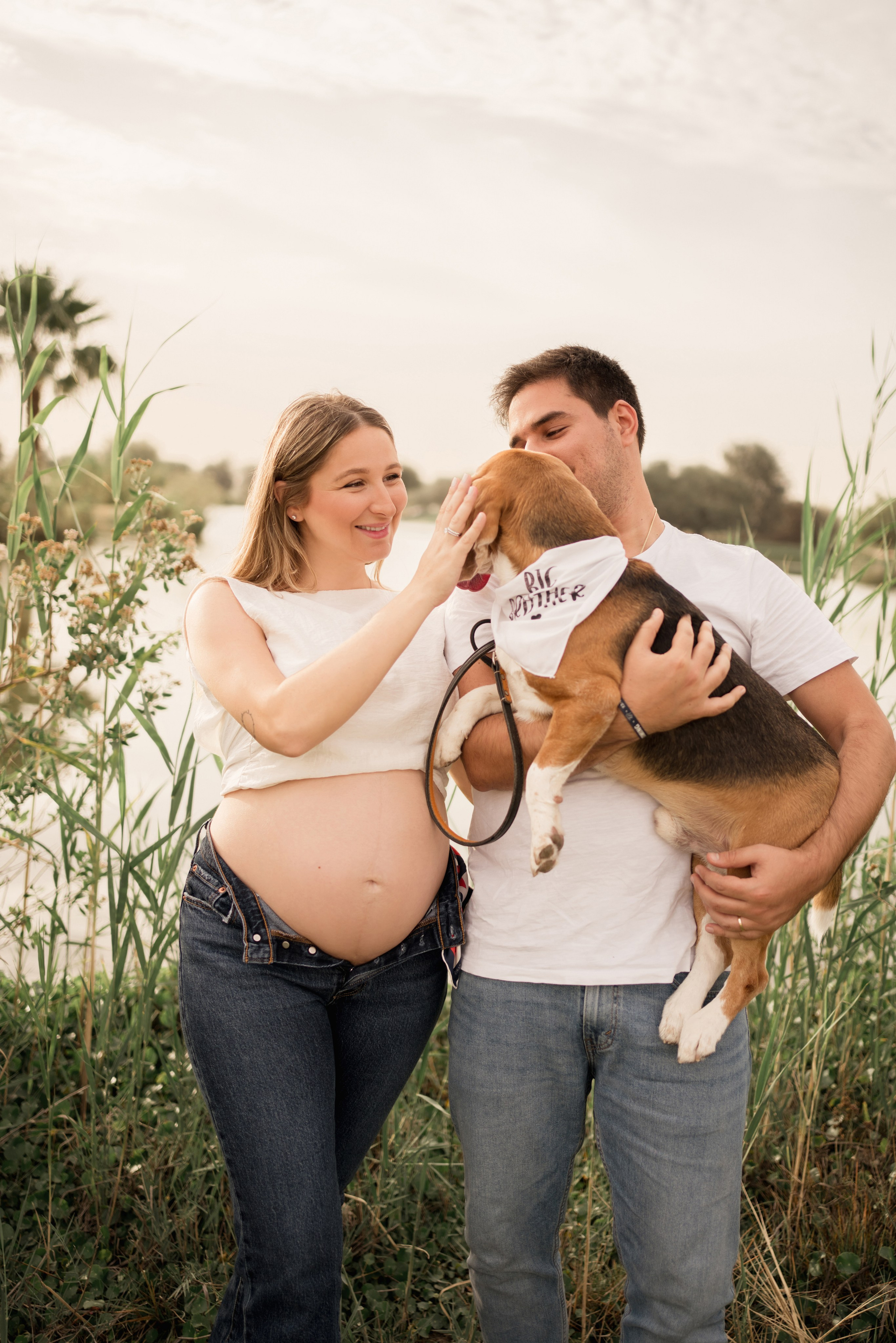 Furry Big brother. Angela Iakovleva — Family Photographer in Dubai