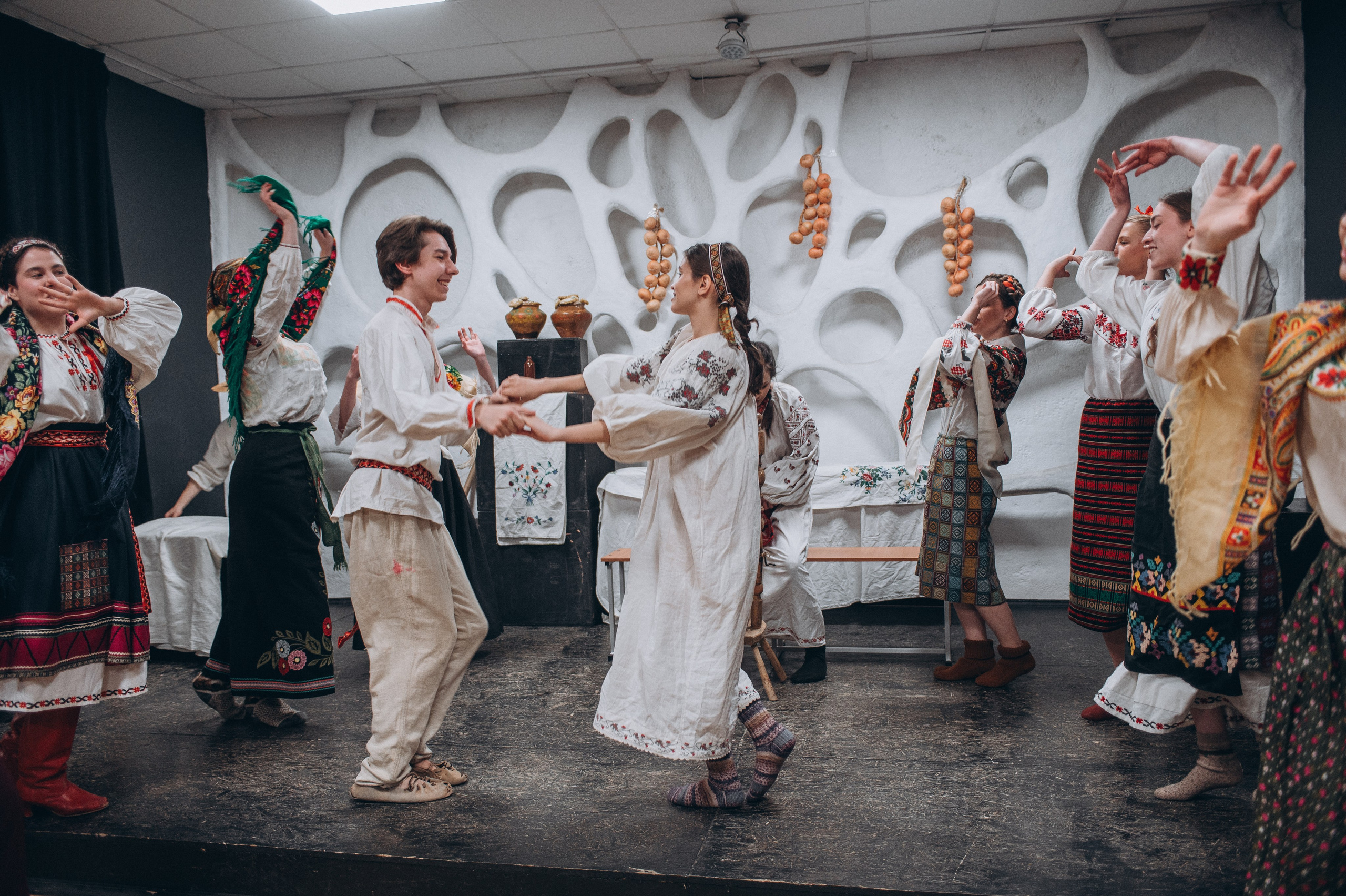 Вистава студентів Кайдашева сім’я. Фотограф Київ