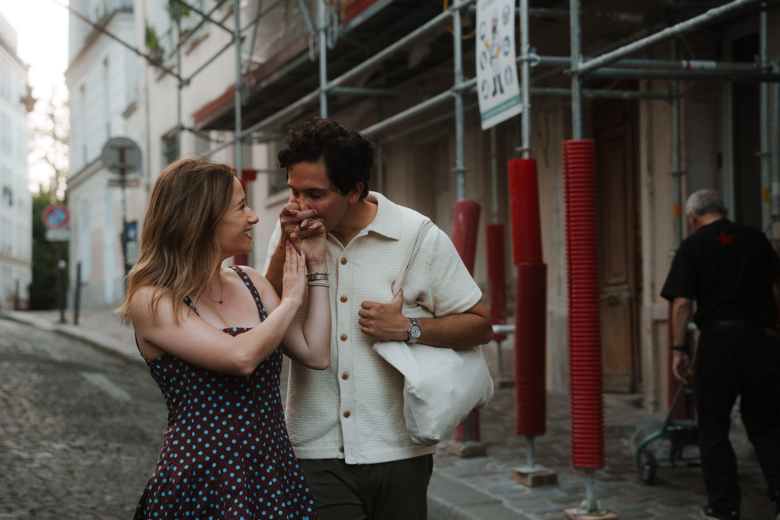 Julian & Sarah in Montmartre