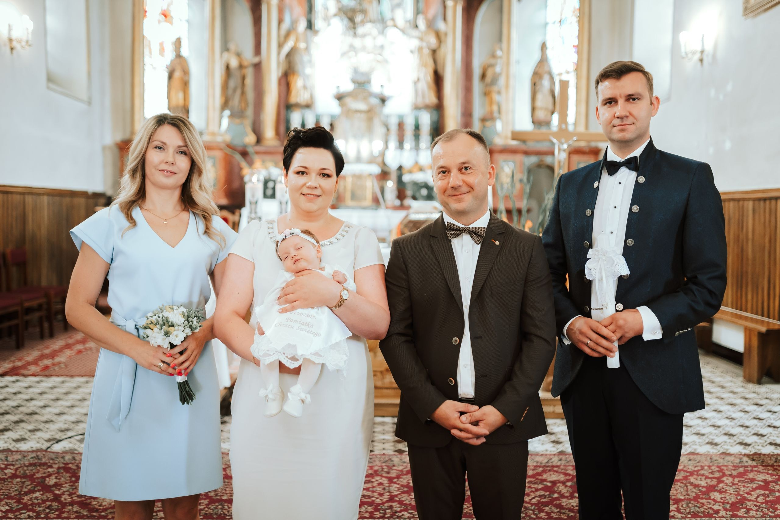 Chrzest Święty Helenki. Michał Kaźmierczyk - Fotograf