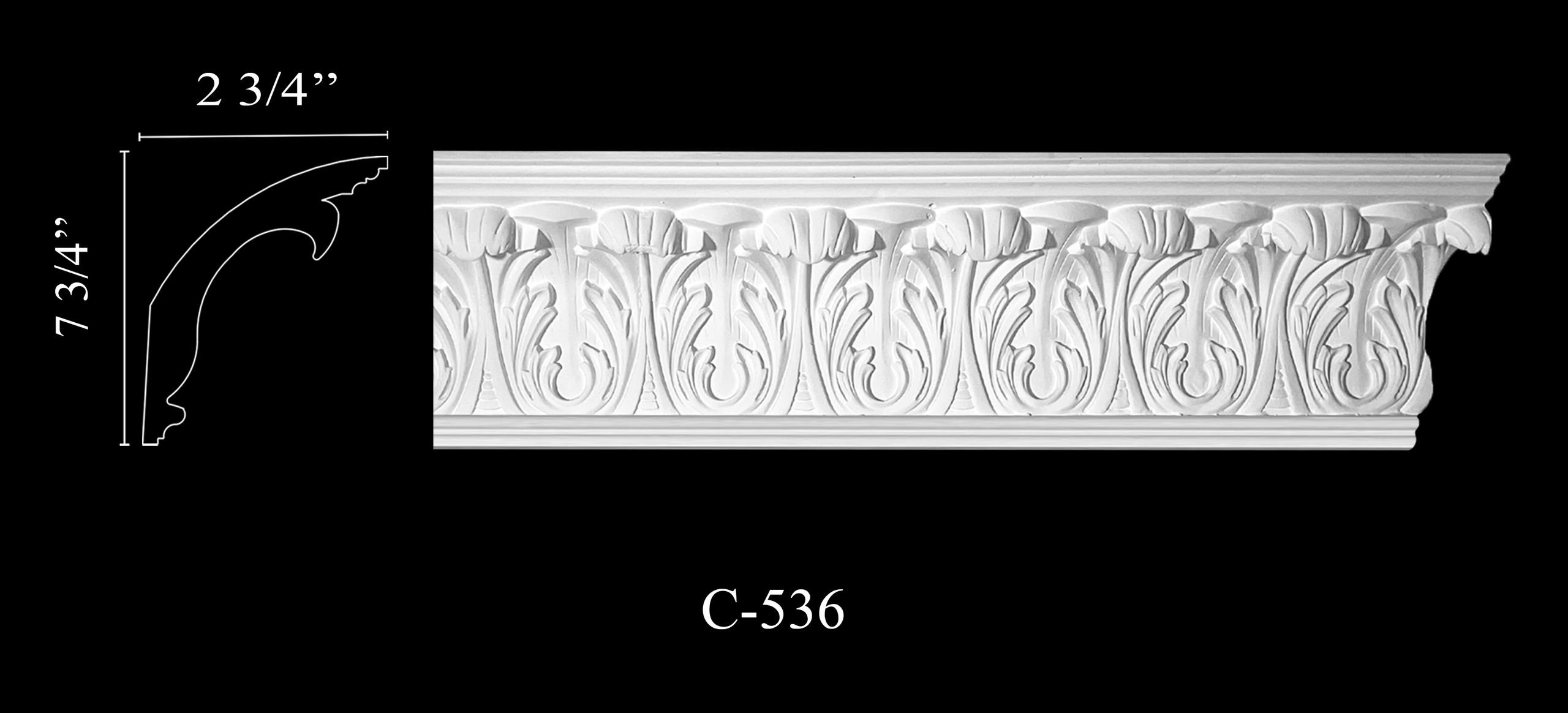 Crown Molding. Plaster molding