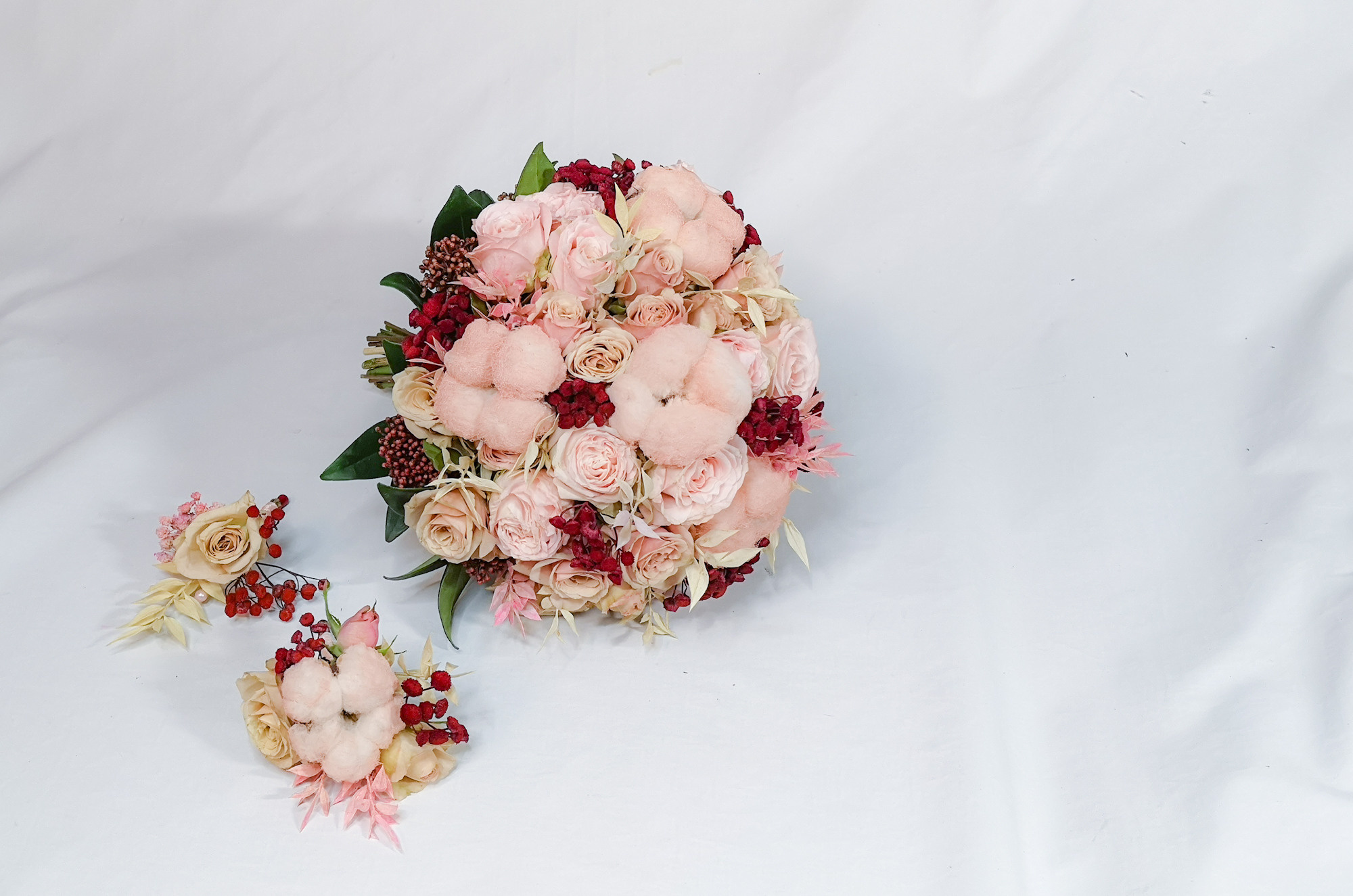 Līgavas pušķis ziemas sezonā. Event design, decoration, floristry, gift, Irina Novika, Riga, Latvia