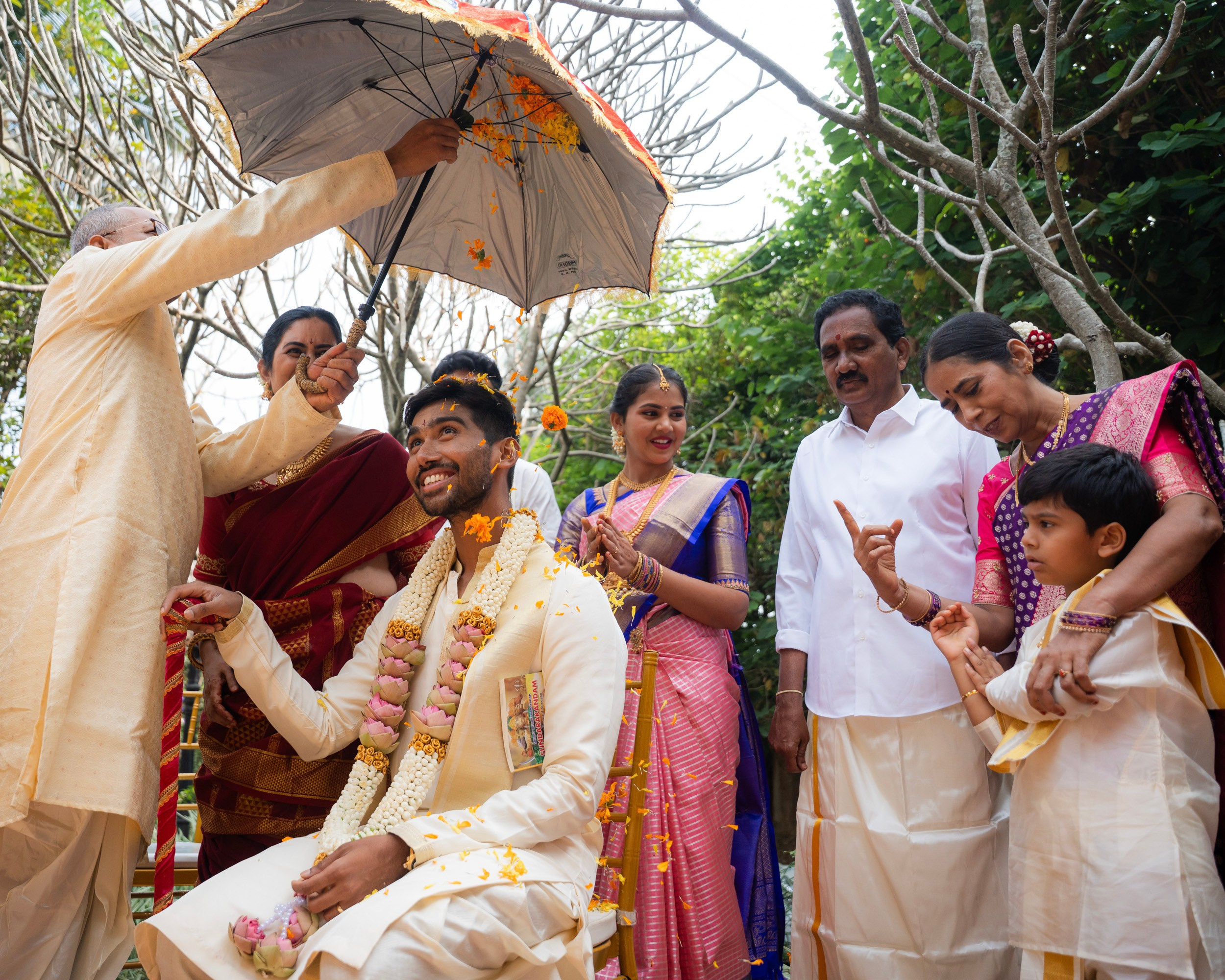 Samyuktha & Manoj, Tamil and Telugu Wedding at Angana Courtyard, Bangalore | Truly Yours