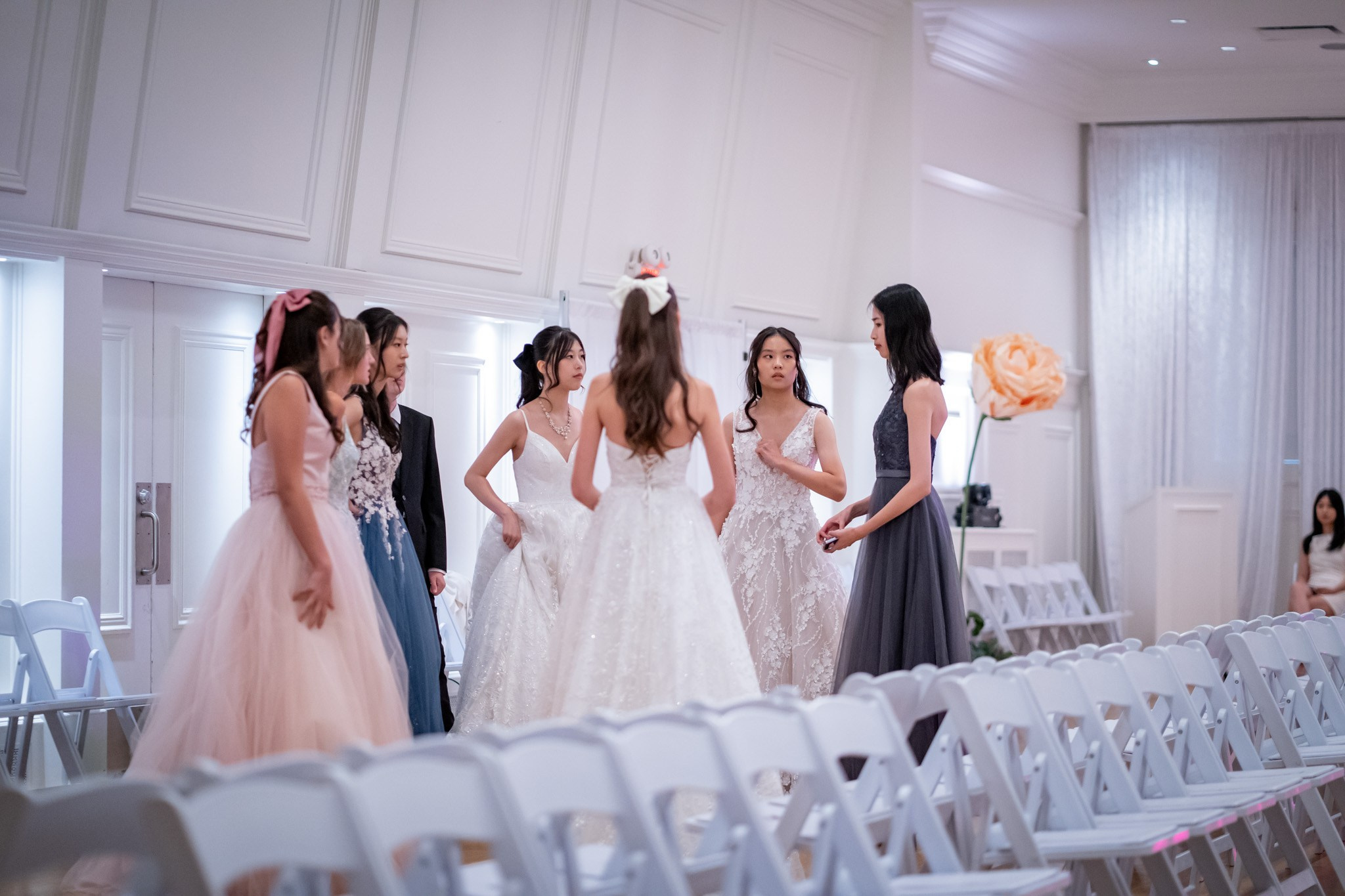 The blooms BTS. Vancouver Kids Photographer