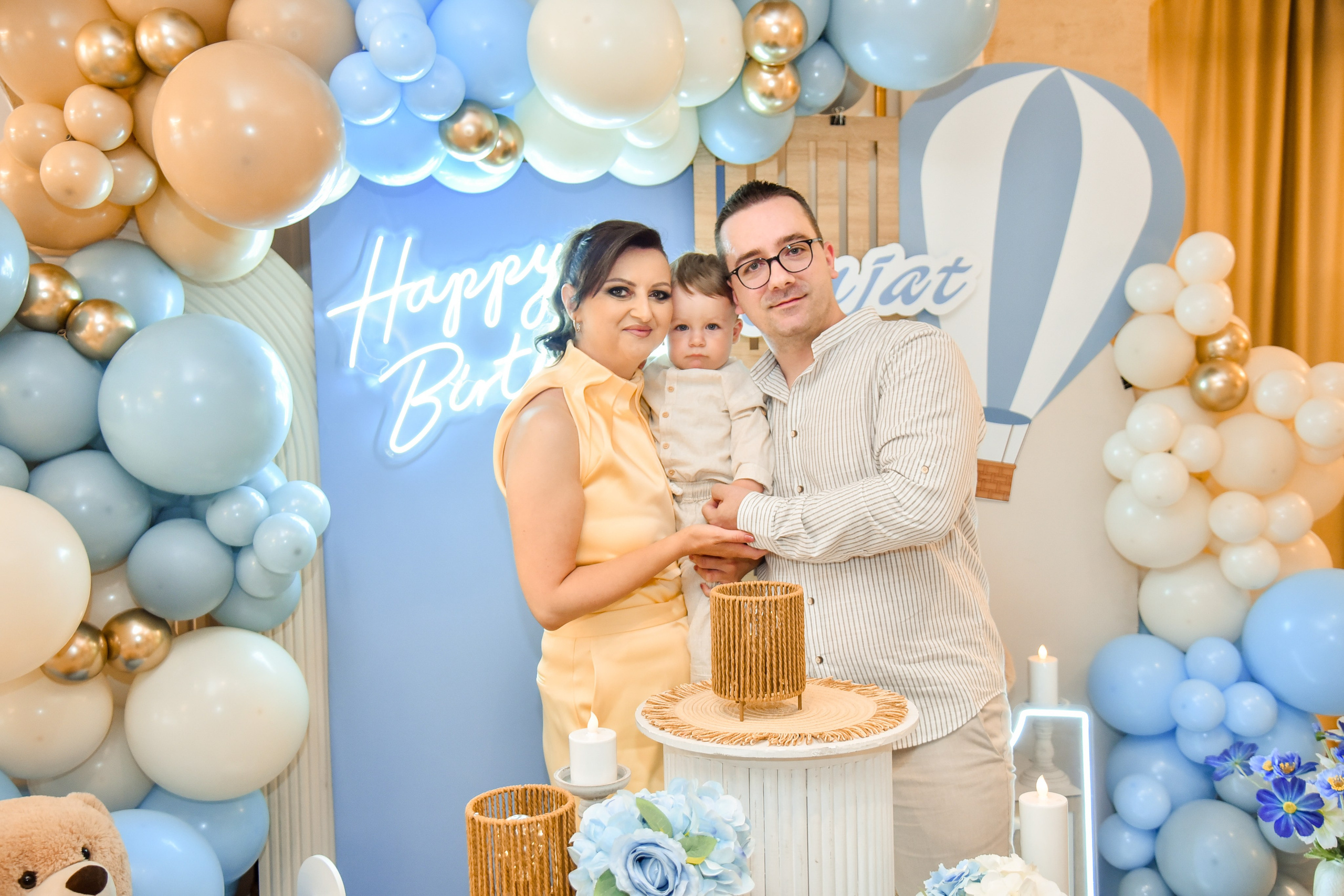 Ignjatov prvi rođendan. Marija Đoković, Belgrade-based family photographer
