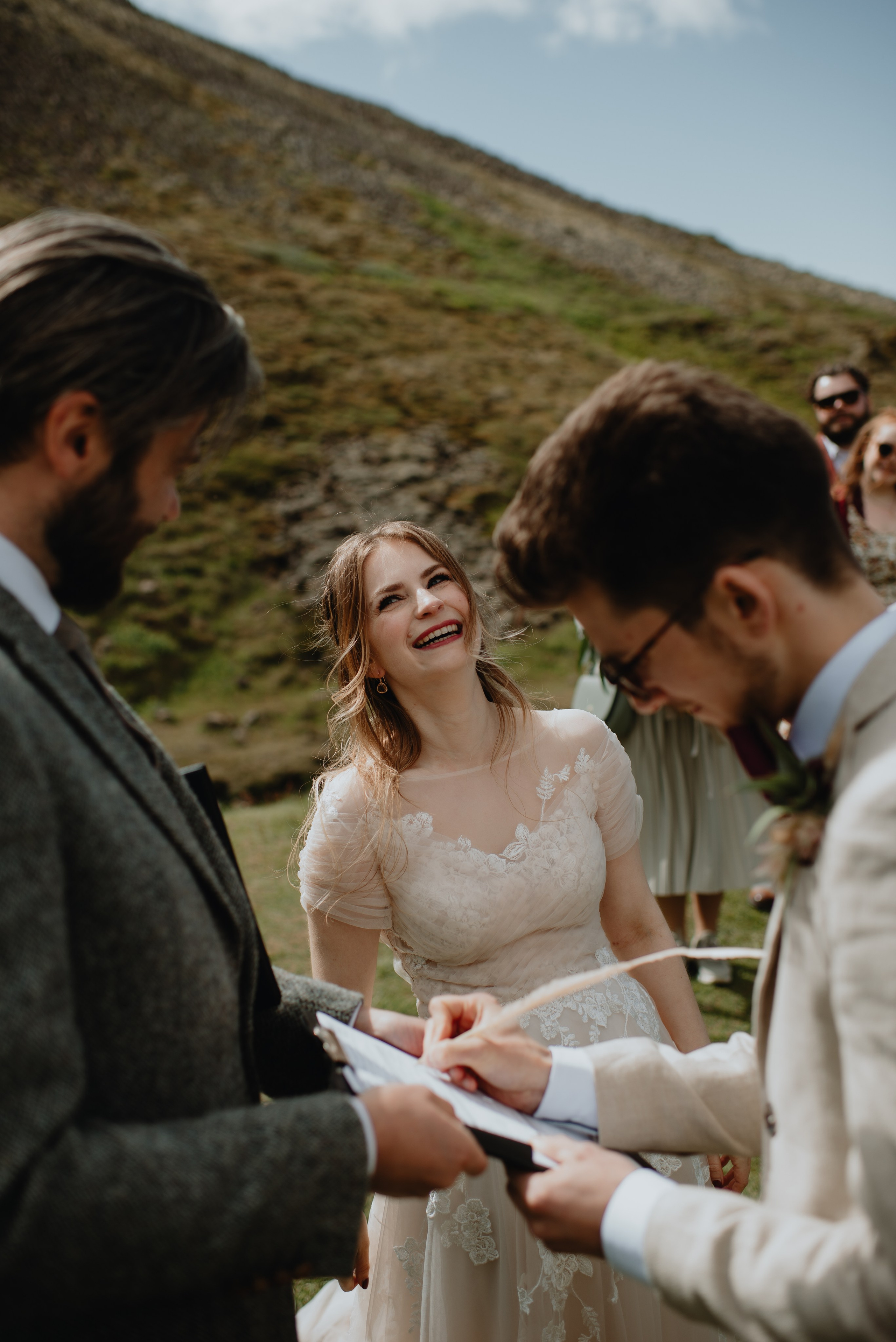 Alina and Grettar. Michalina Dzianach Wedding Photographer Iceland