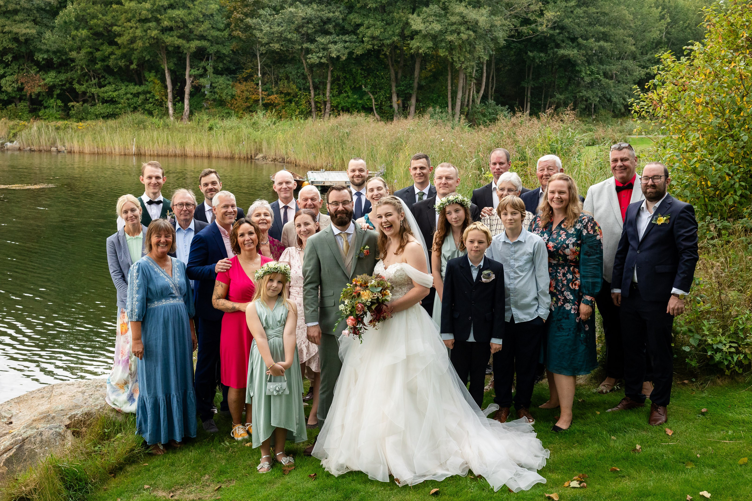 Bryllupsfotografering på Tromøya i Arendal. Bryllupsfotograf i Oslo og Rogaland — Meisal Media