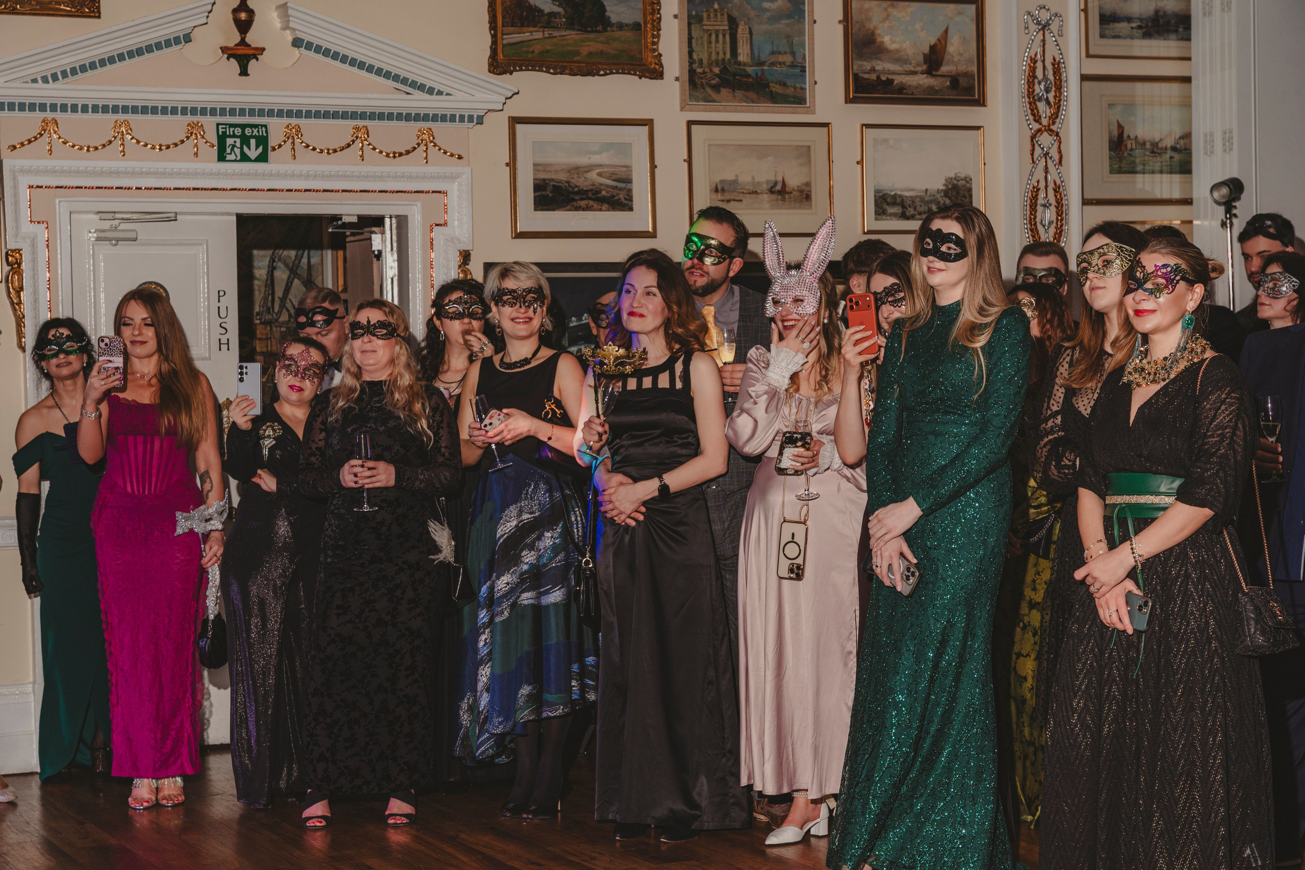 Masquerade ball. Tonya Kyrylenko photographer in London