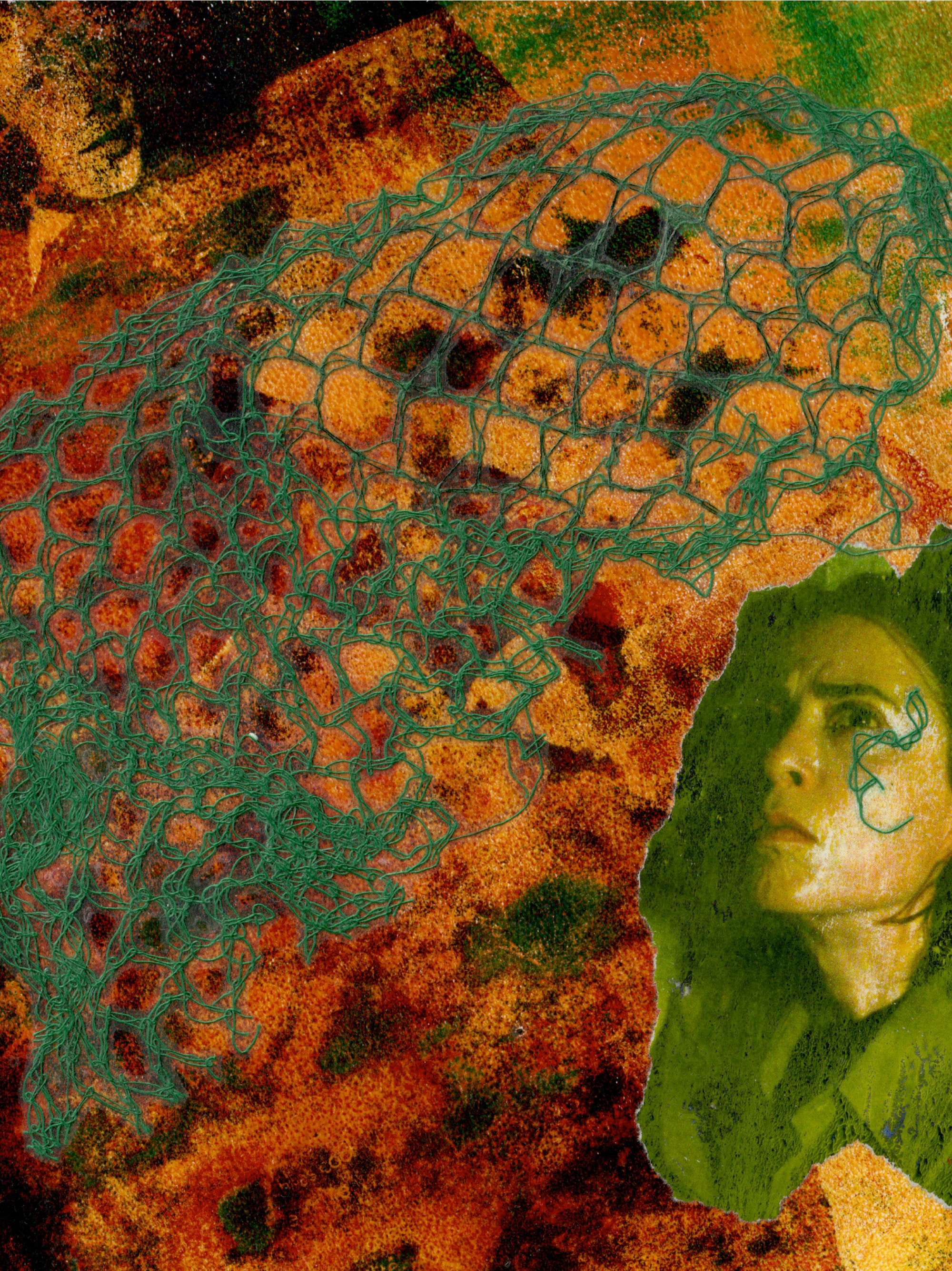 The trap. Rita Salnikova — Collage Artist and Visual Creator in Grenoble France