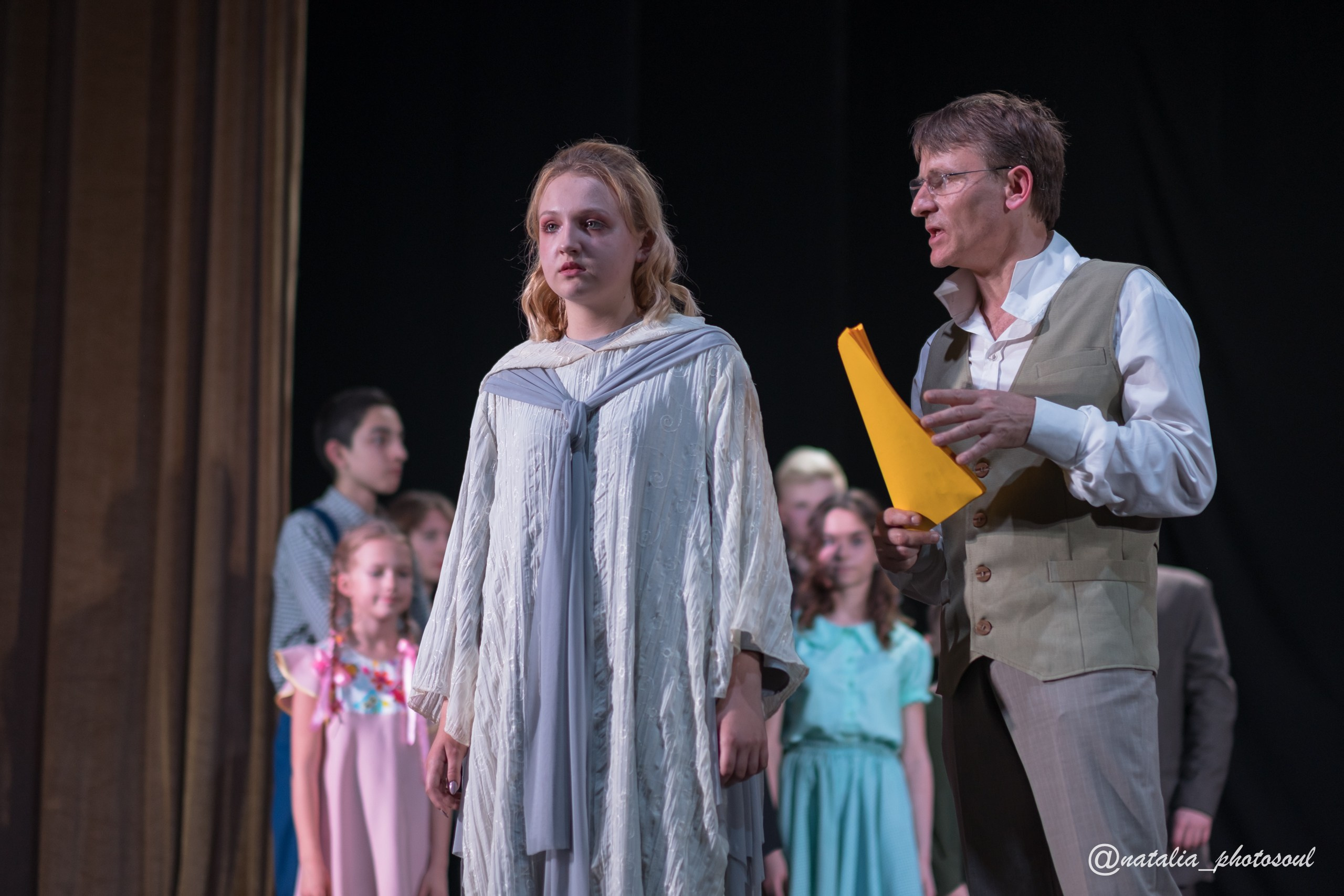 Performance “Our Town” School and Theater “Artist”. Photographer in Seoul Dobrokvashina Natalya