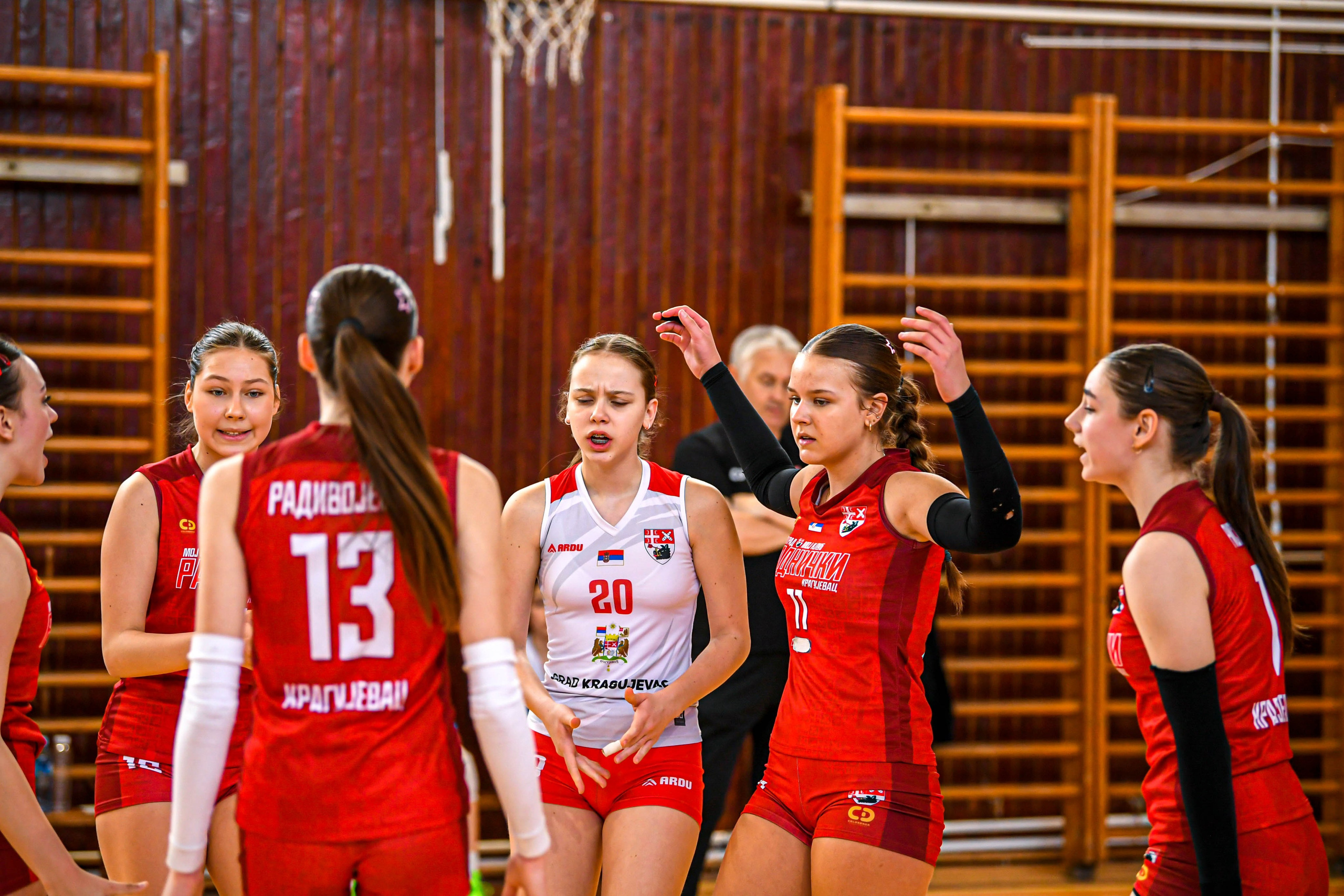 Odbojka 22.03.  Radnicki KG — BlockVolley JAG. Foto Simic Jagodina
