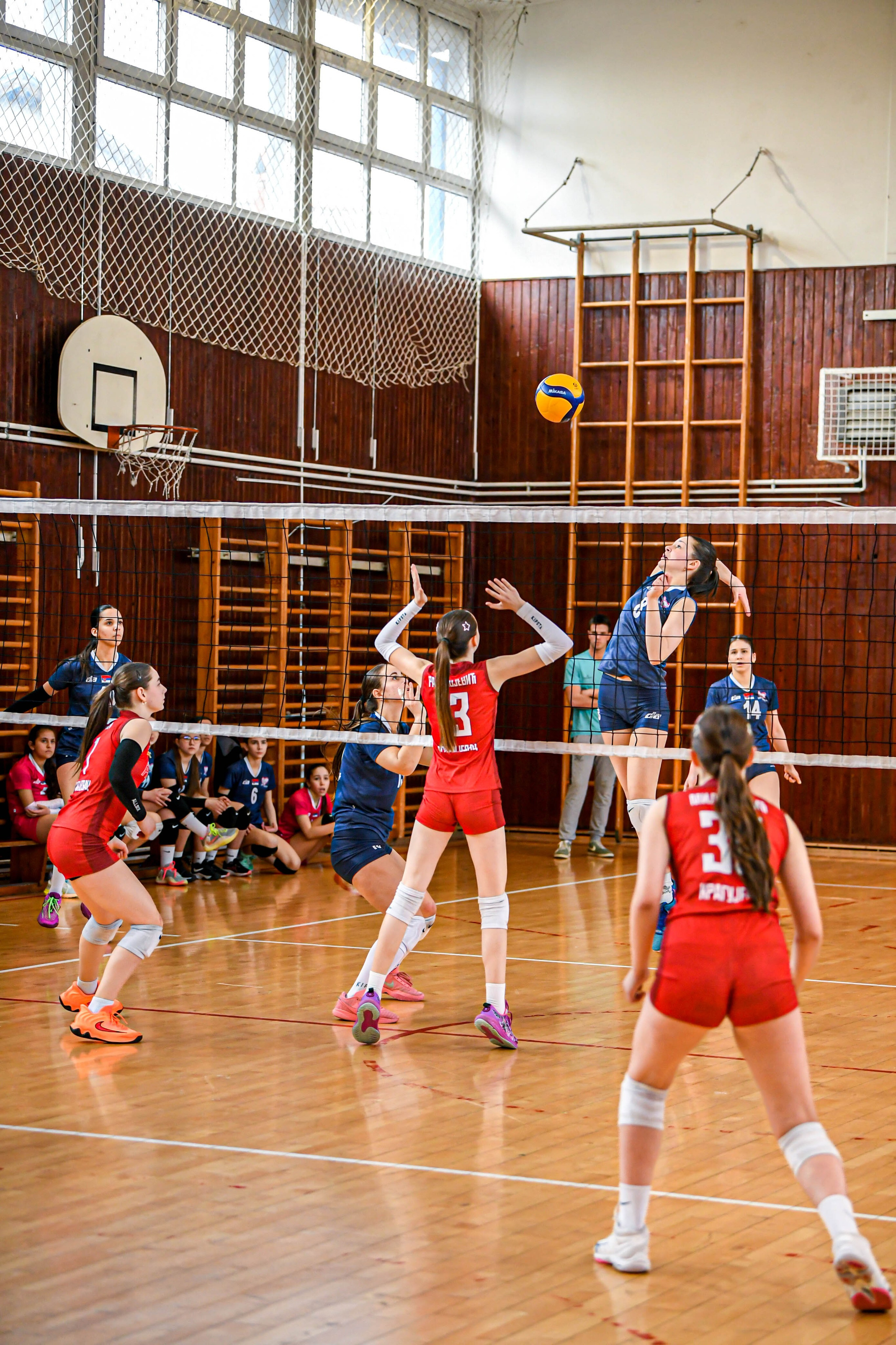Odbojka 22.03.  Radnicki KG — BlockVolley JAG. Foto Simic Jagodina