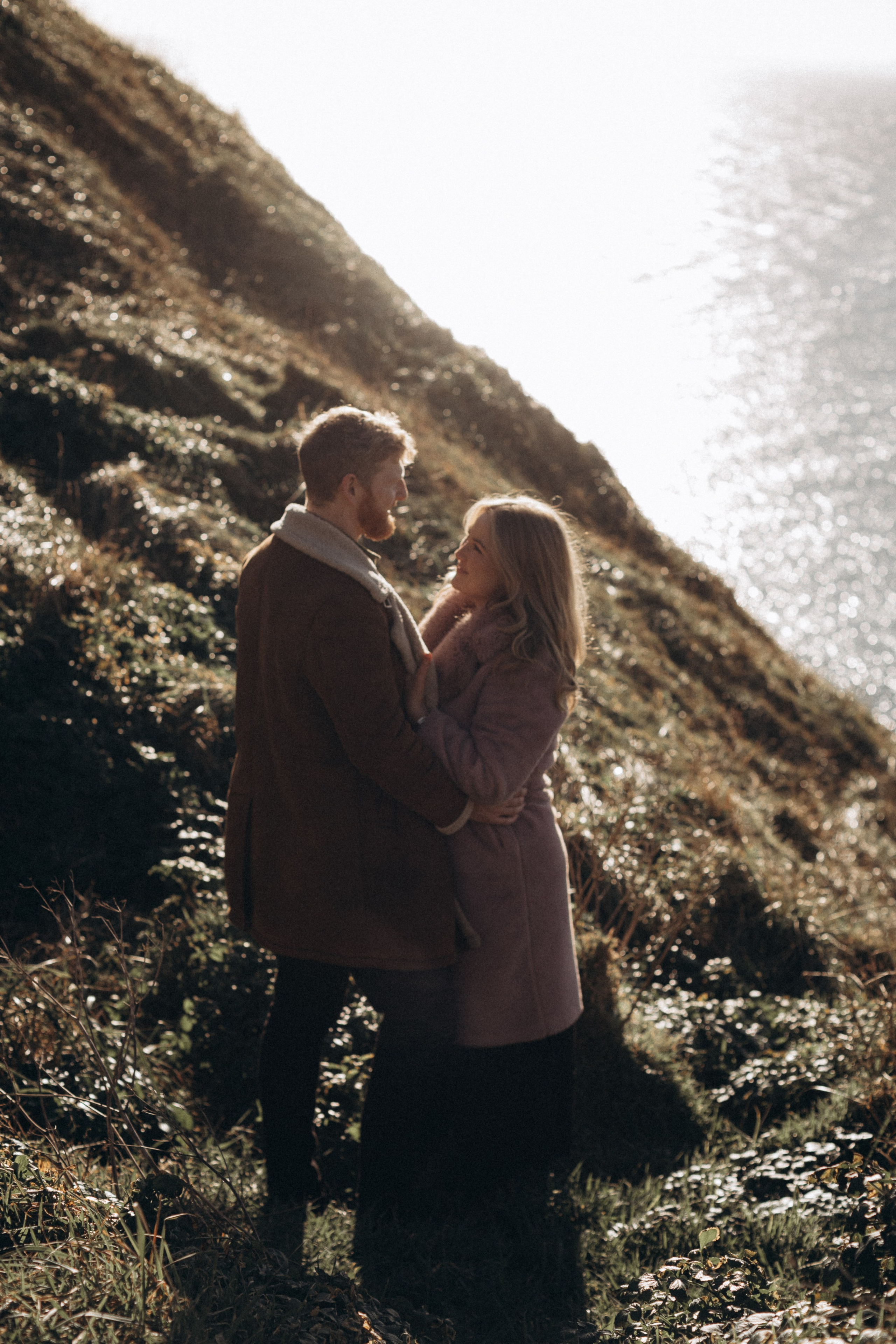 Howth cliff photoshoot. Wedding & Family photographer in County Donegal and Dublin, Ireland