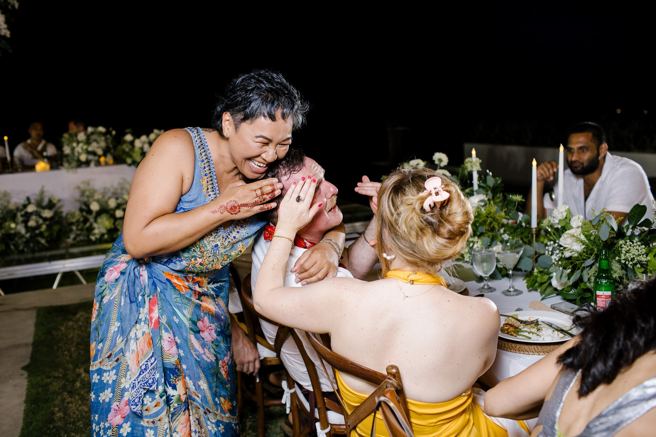 Big funny wedding with guests in paradise Bali island. Get.it.feel — Aesthetic Photography and Videography