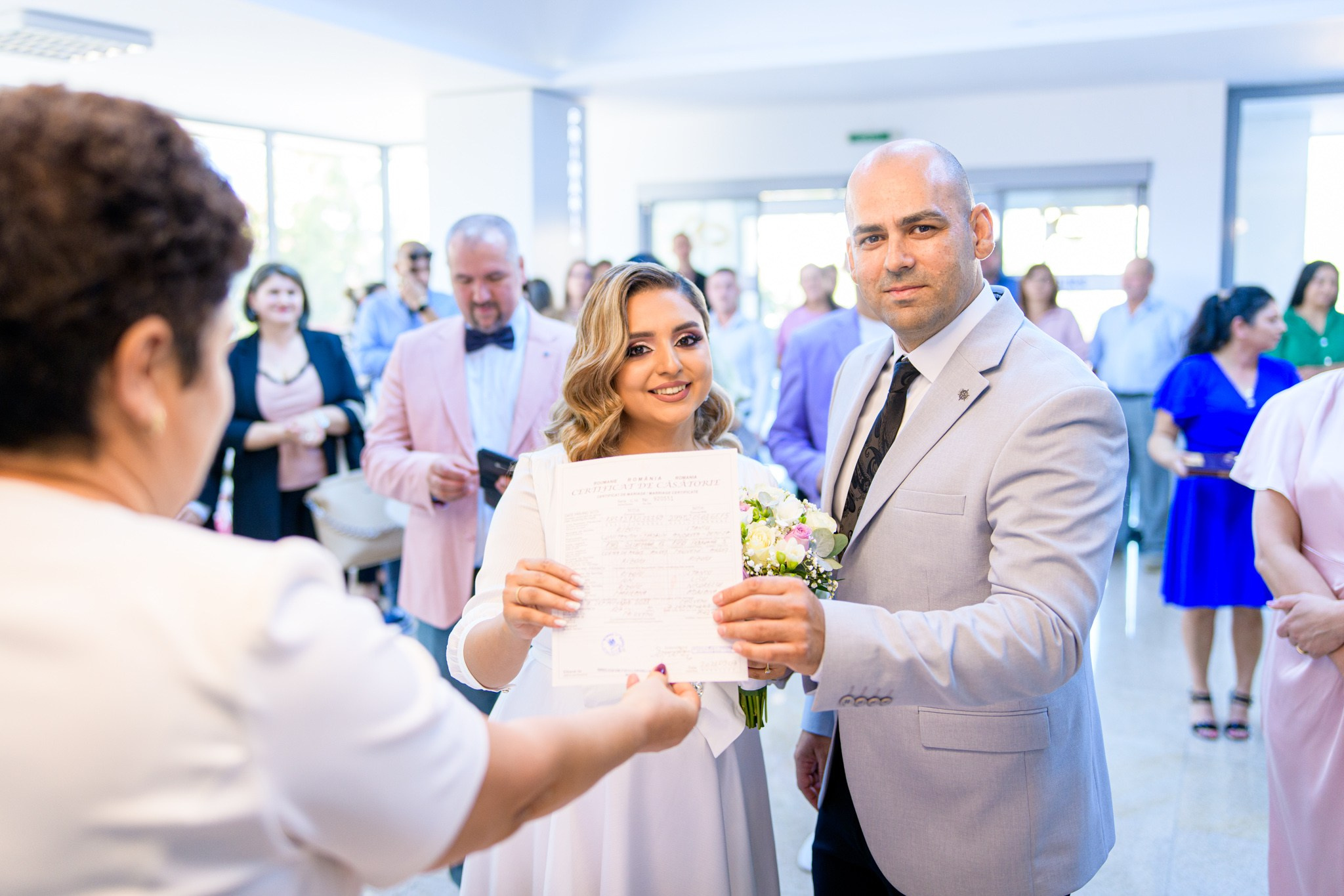 Cununie Civila Denisa si Madalin. Fotograf evenimente in Arges — Mihai Nitoiu