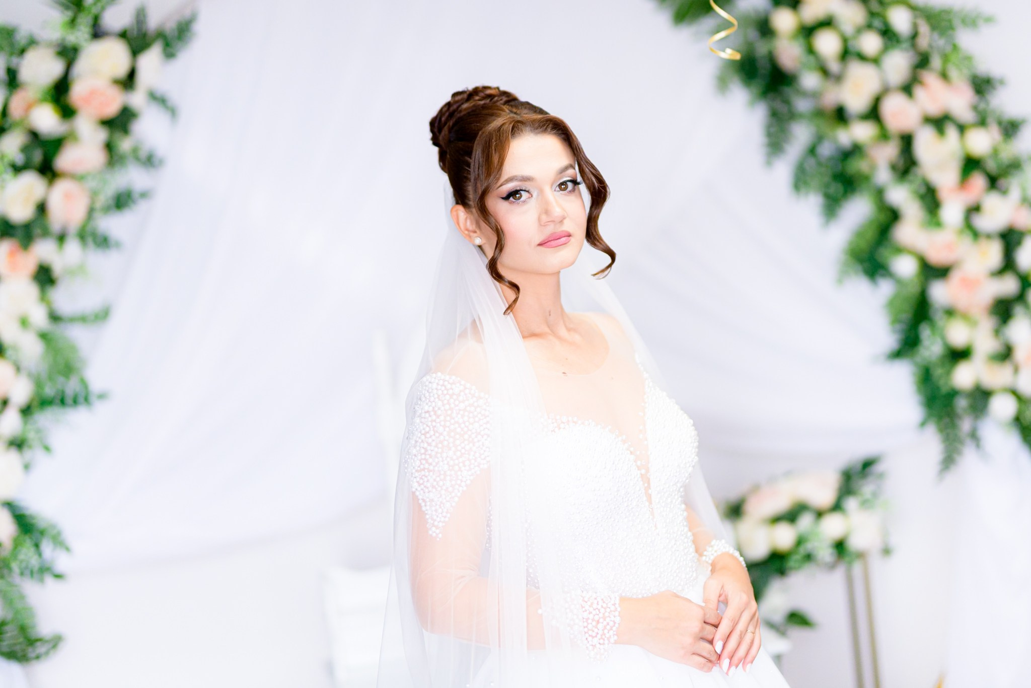Beautiful bride. Fotograf de evenimente in Arges — Mihai Nitoiu