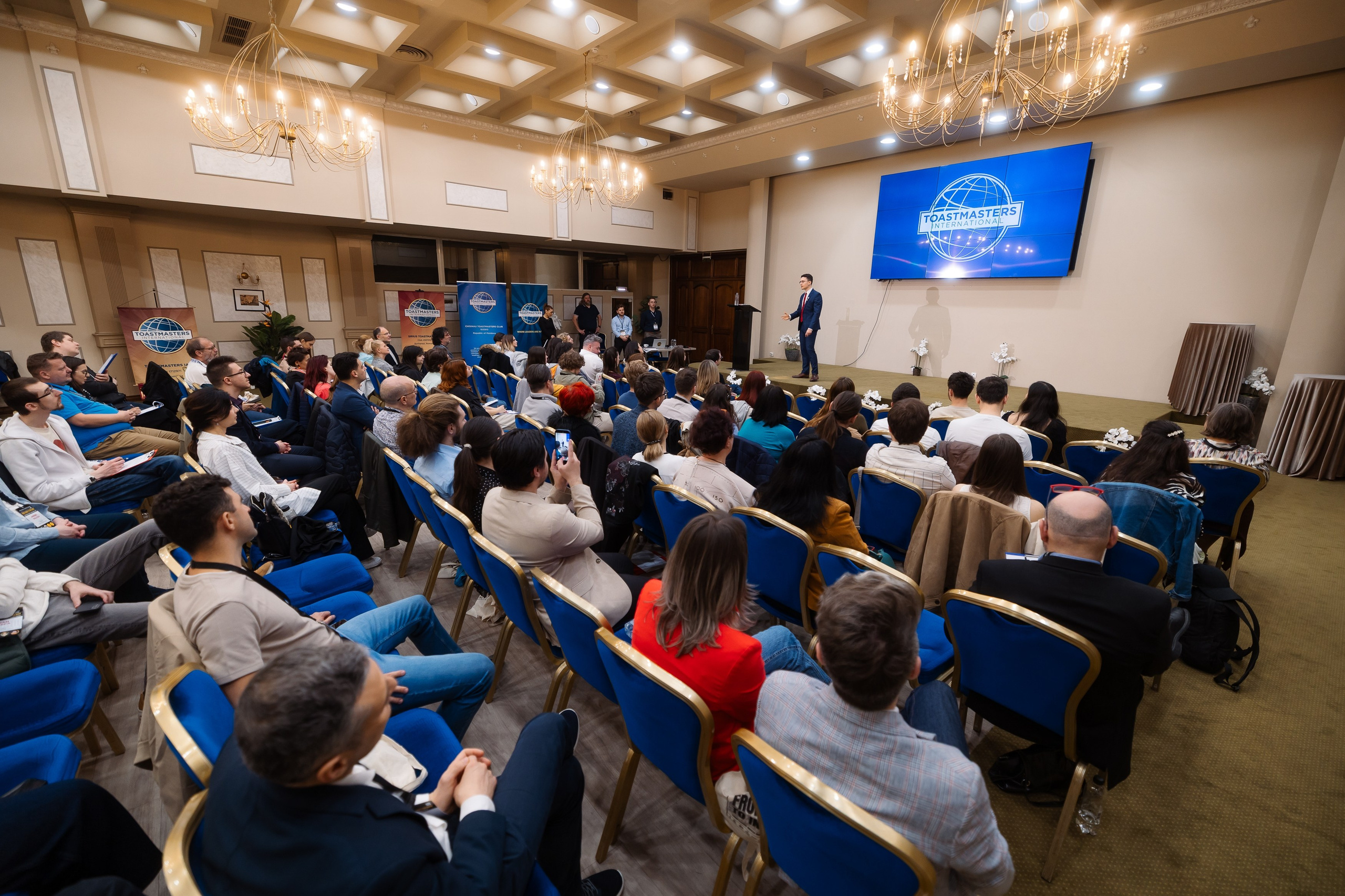 Toastmasters Conference. Marius Ciocan